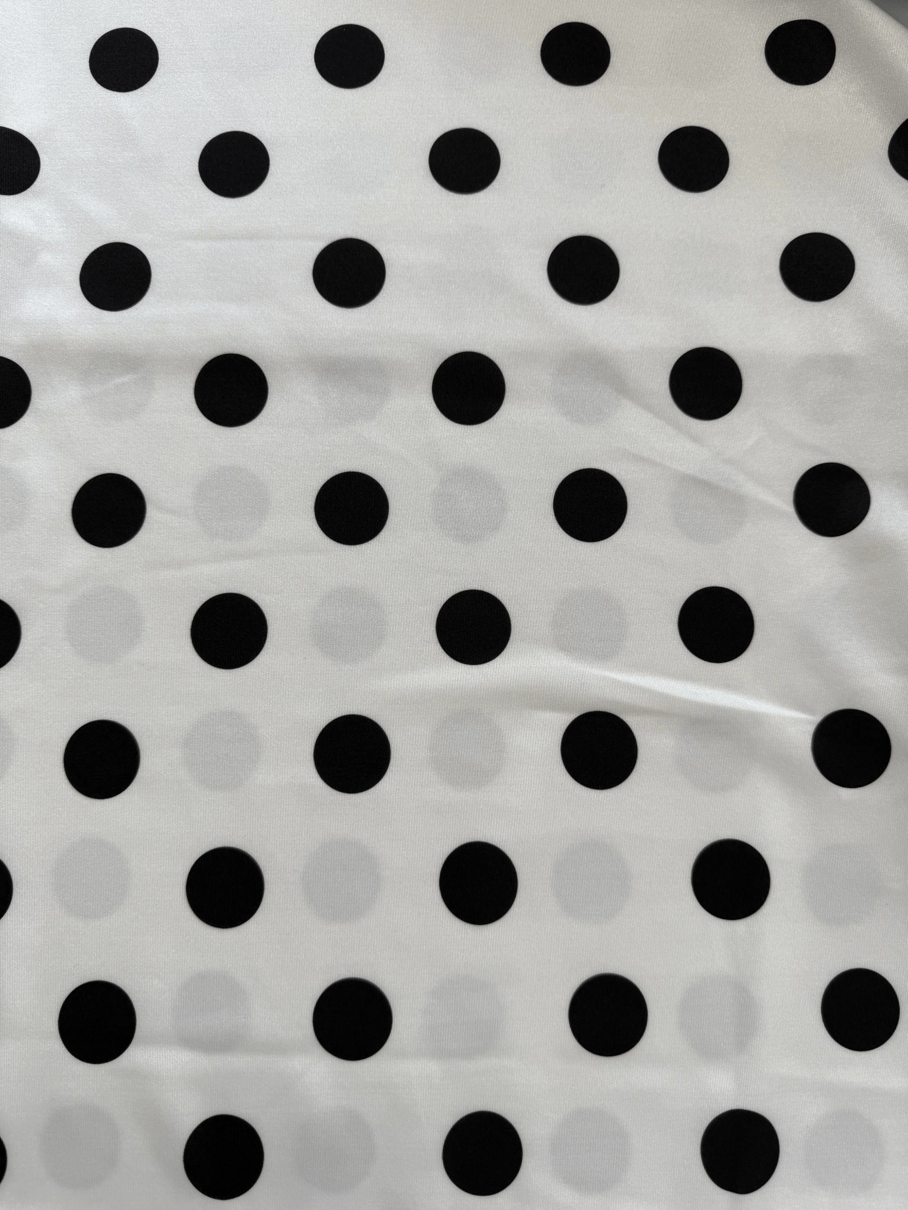 Amber Polkadot top | Wit zwart | Tall - Image 8