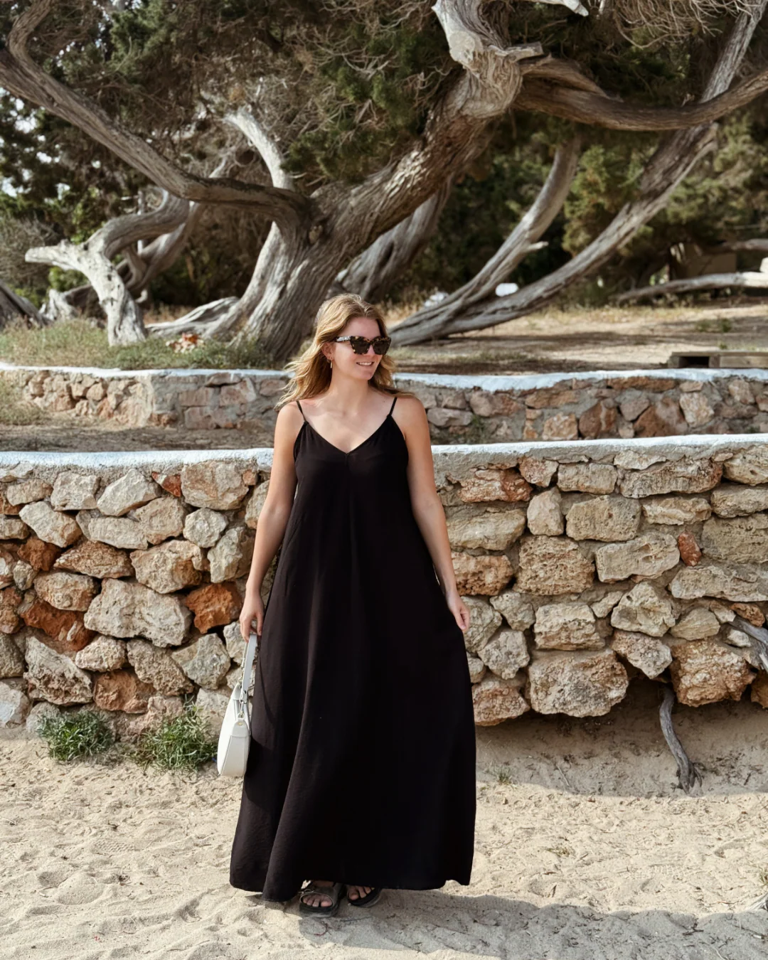 Anna Maxi Dress | Zwart | Tall - Image 7