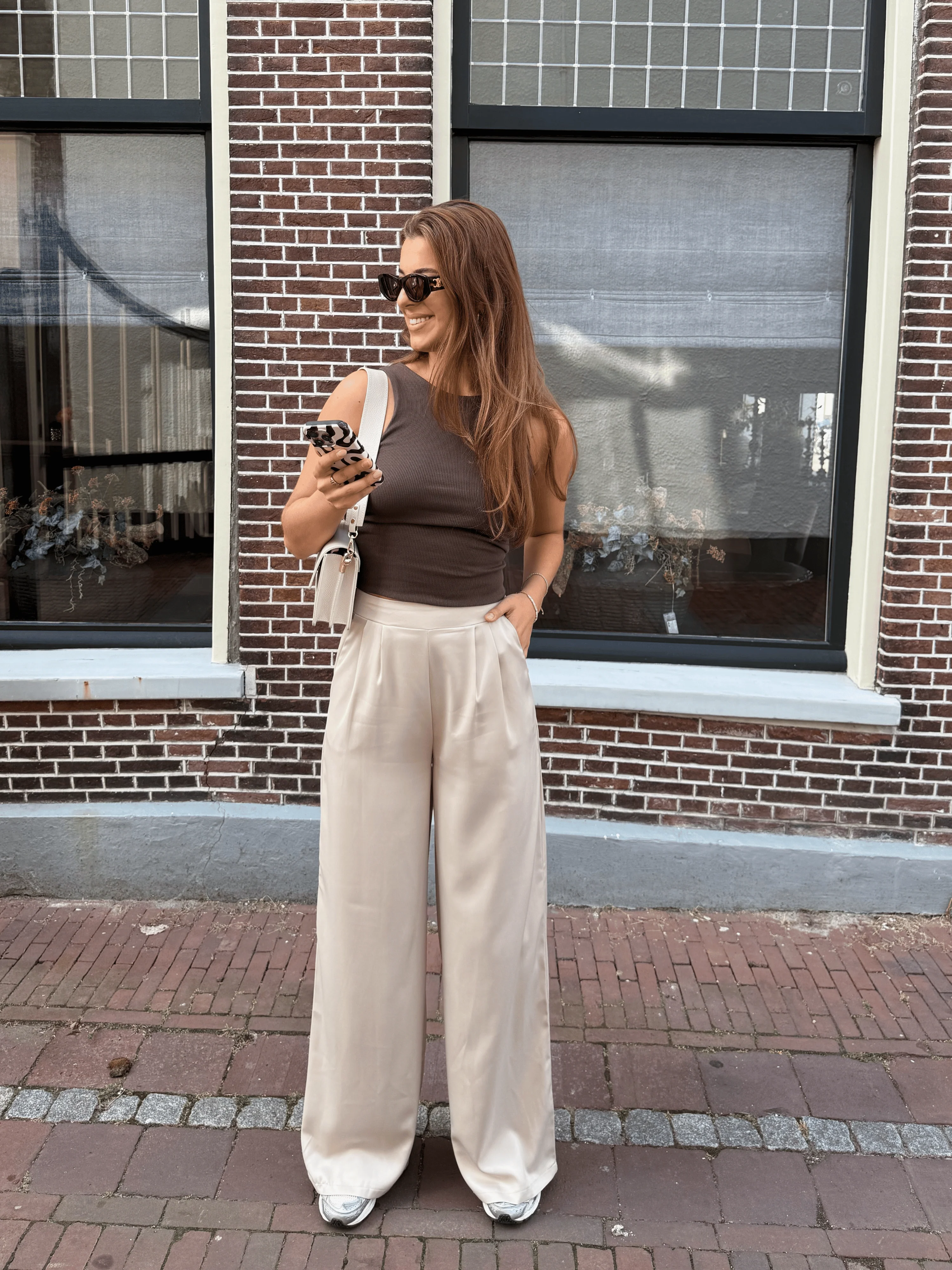Noa Basic Tank Top | Bruin | Tall - Image 6
