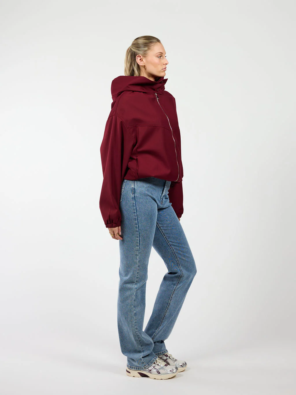 Bibi jacket | Bordeaux | Tall - Image 4