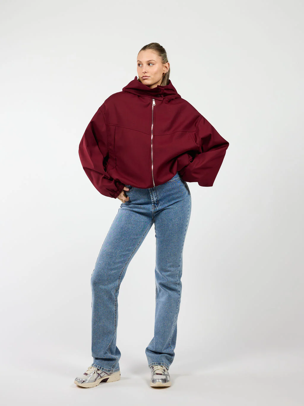 Bibi jacket | Bordeaux | Tall - Image 5