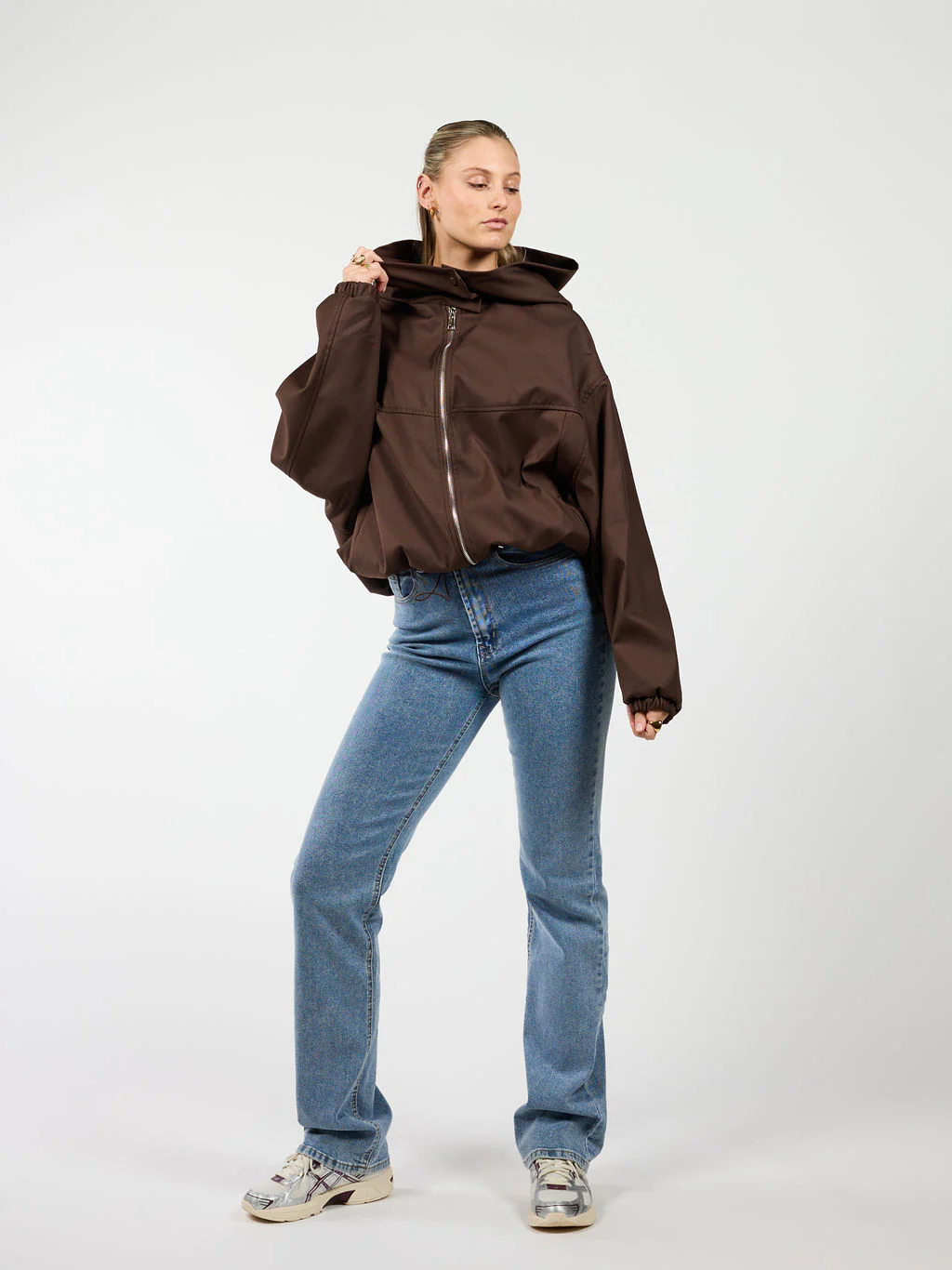 Bibi jacket | Donkerbruin | Tall - Image 4