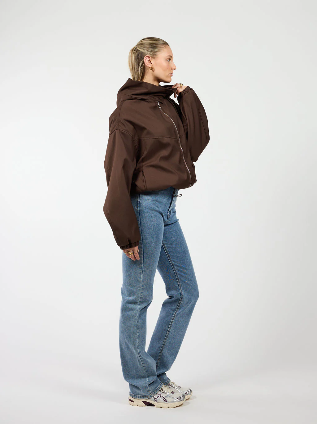 Bibi jacket | Donkerbruin | Tall - Image 5