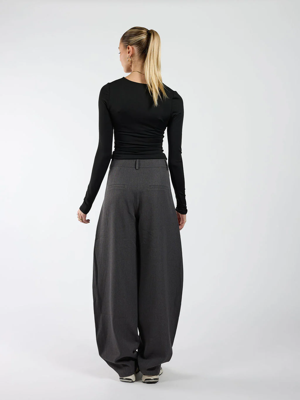 Bobby Balloon Pantalon | Grijs | Tall - Image 8