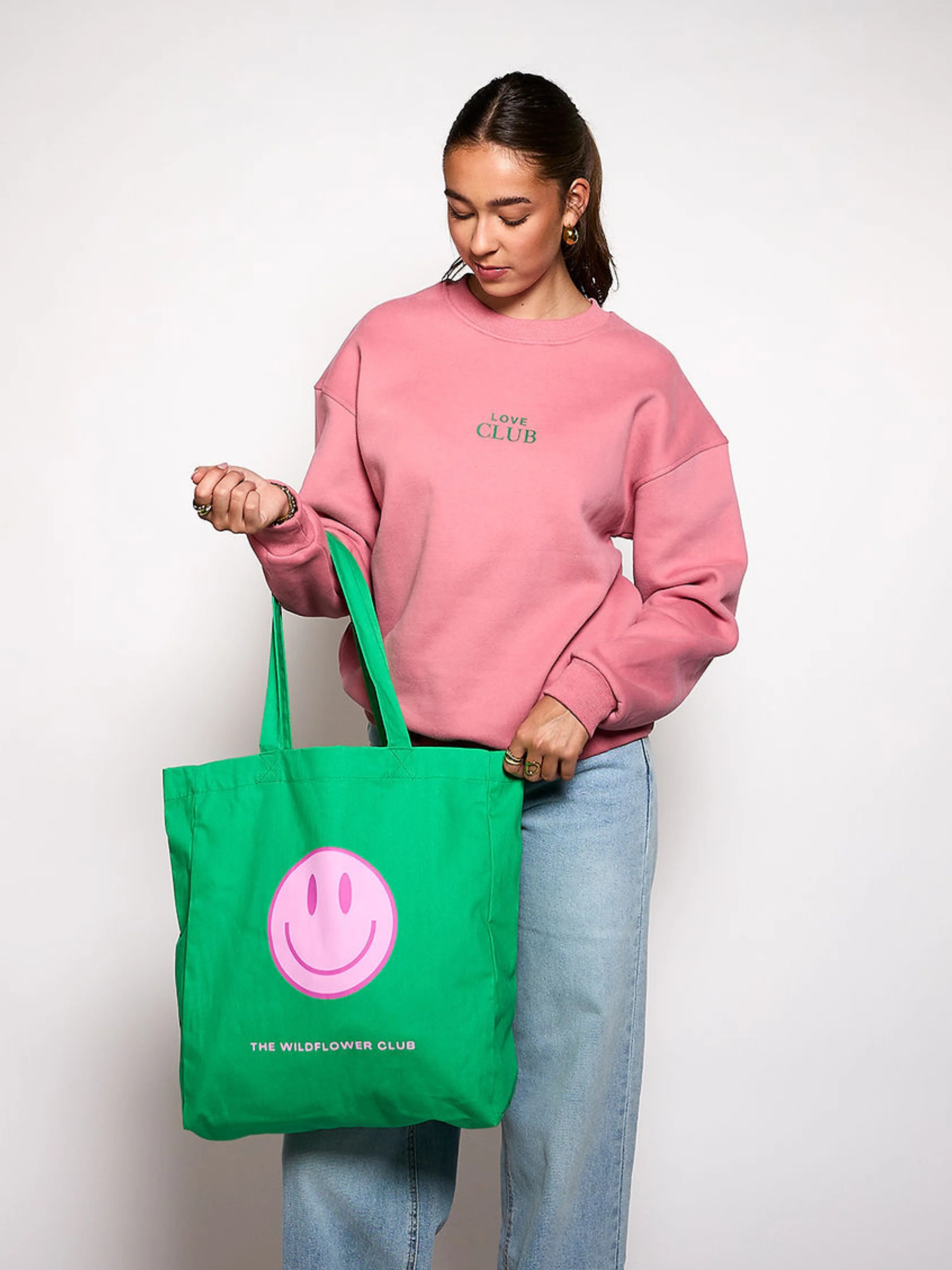 Canvas tas | Groen | The Wildflower Club - Image 3