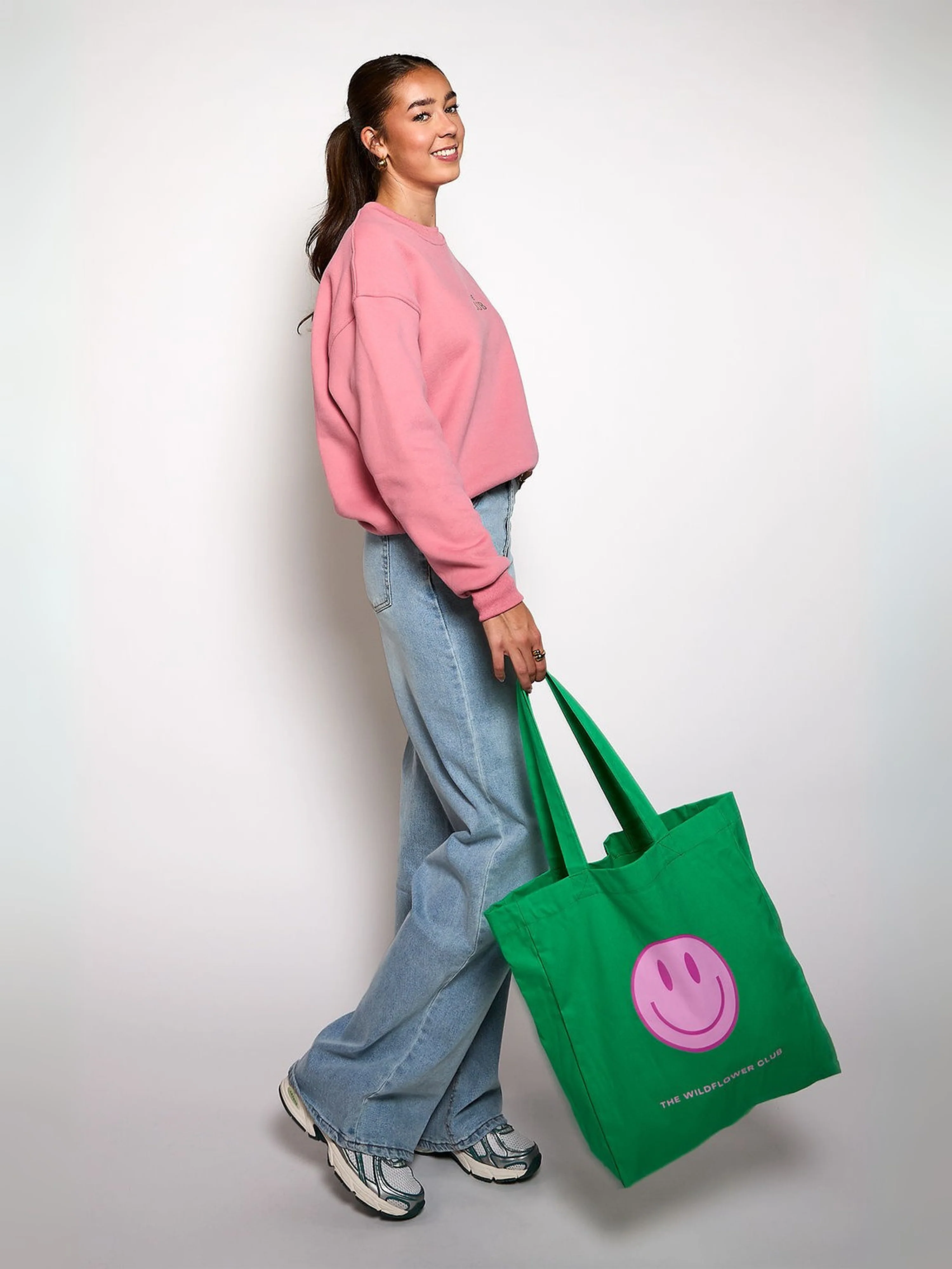 Canvas tas | Groen | The Wildflower Club - Image 4