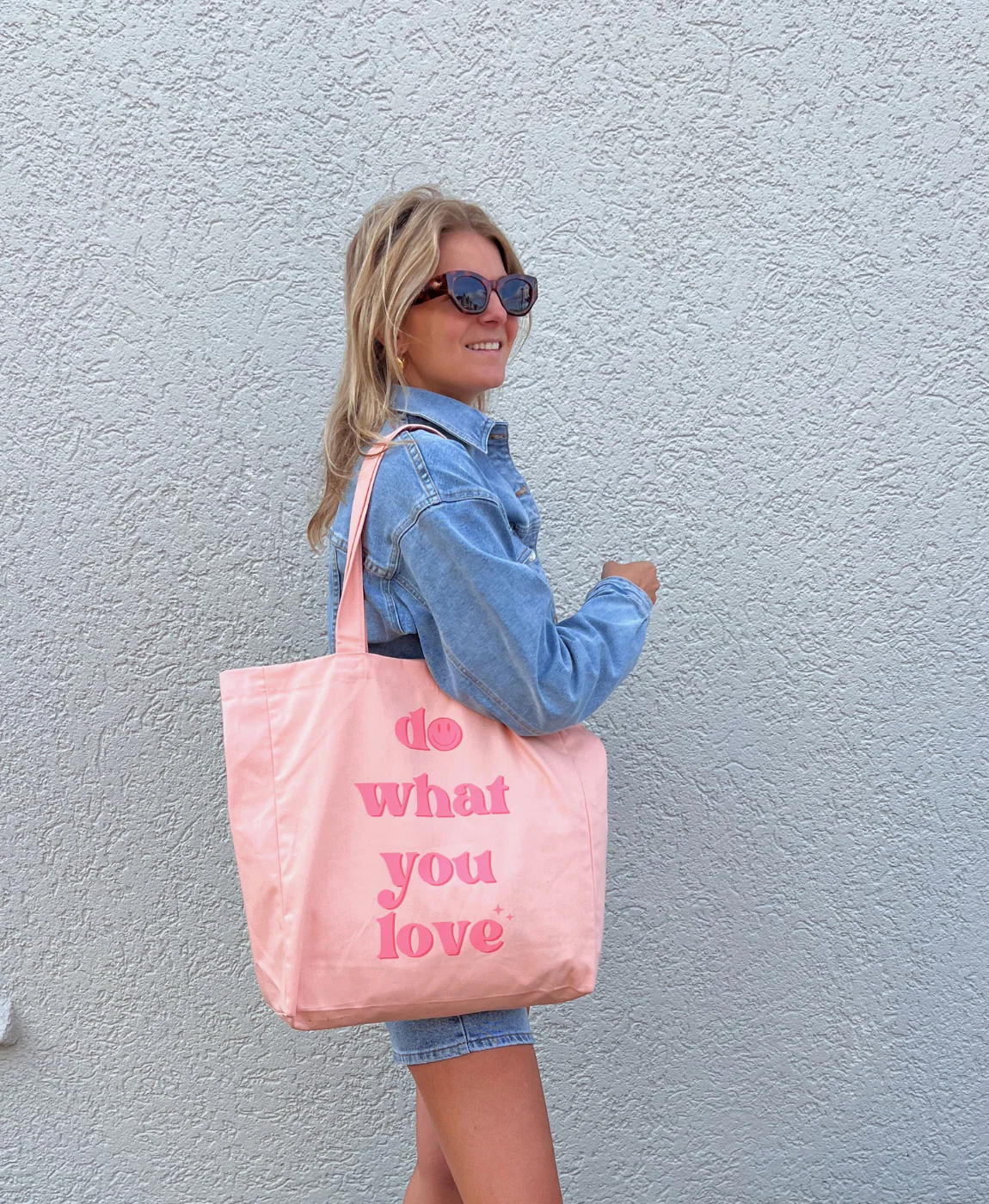 Canvas tas | Roze | The Wildflower Club - Image 5