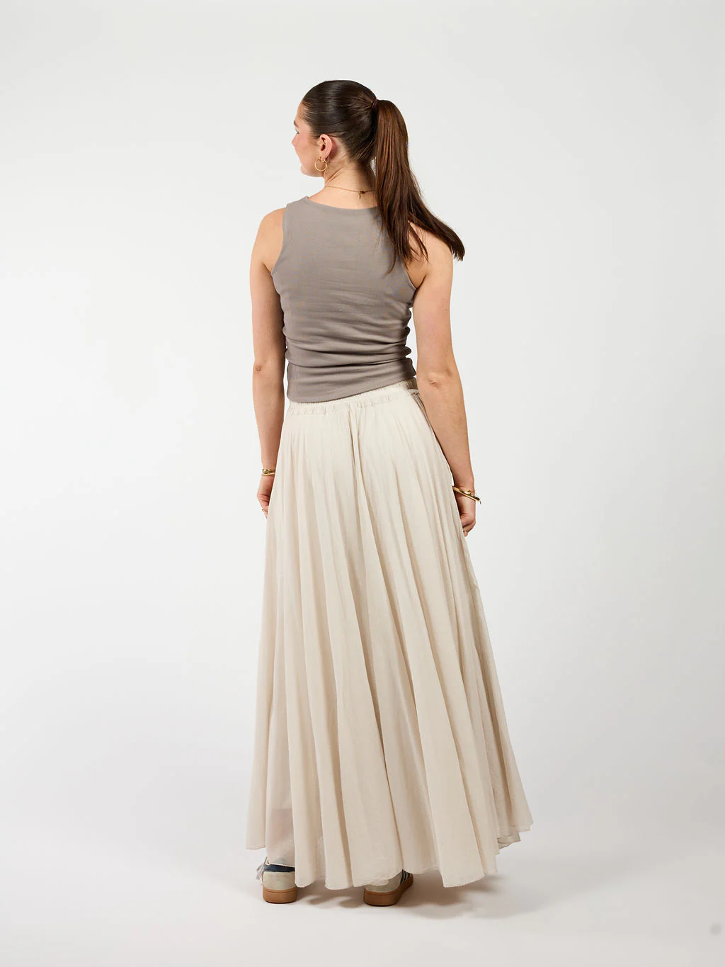Celine Maxi Rok | Beige | Tall - Image 7