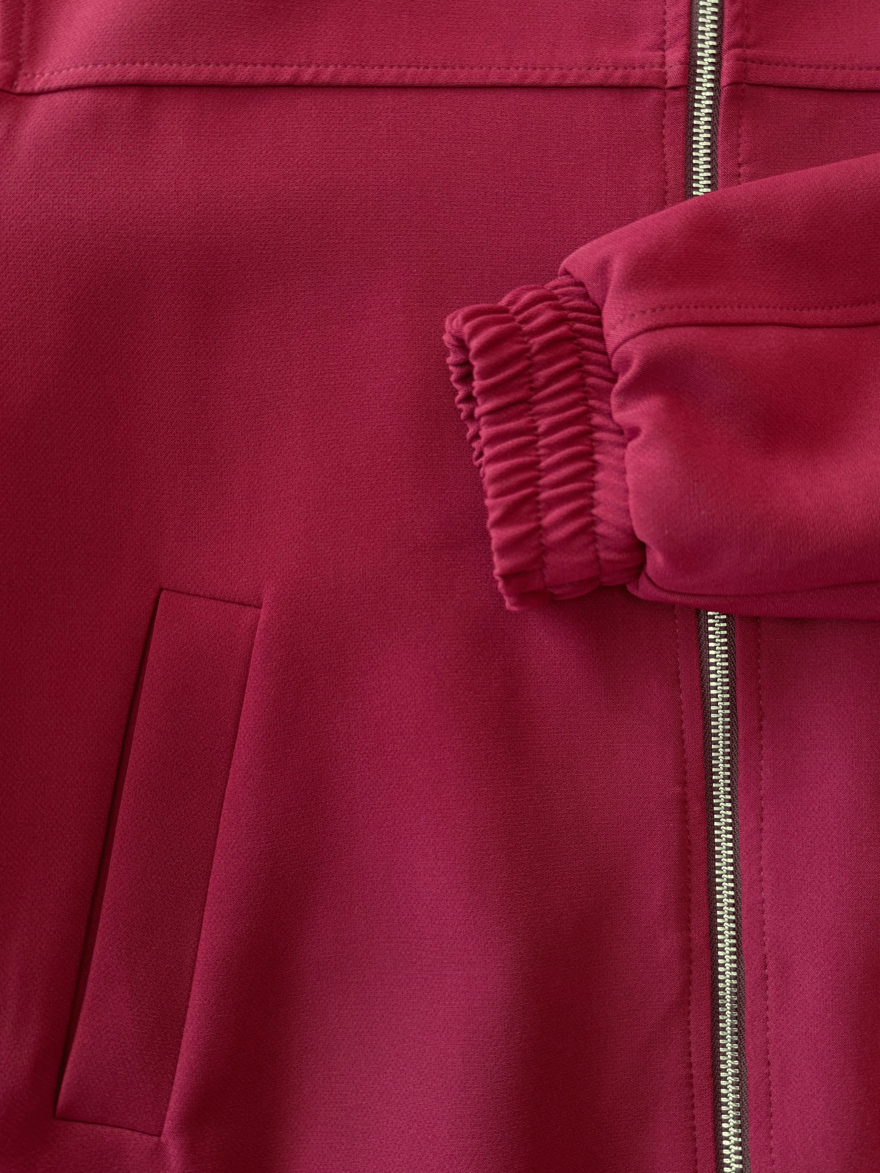 Lily jacket met kraag | Bordeaux | Tall - Image 10