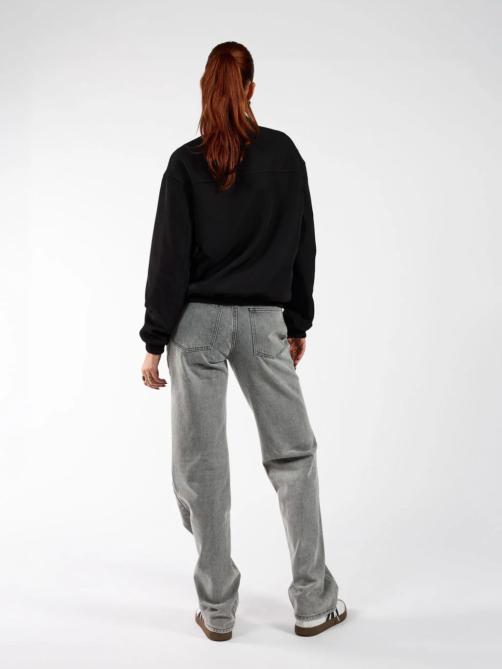 Lily jacket met kraag | Zwart | Tall - Image 6
