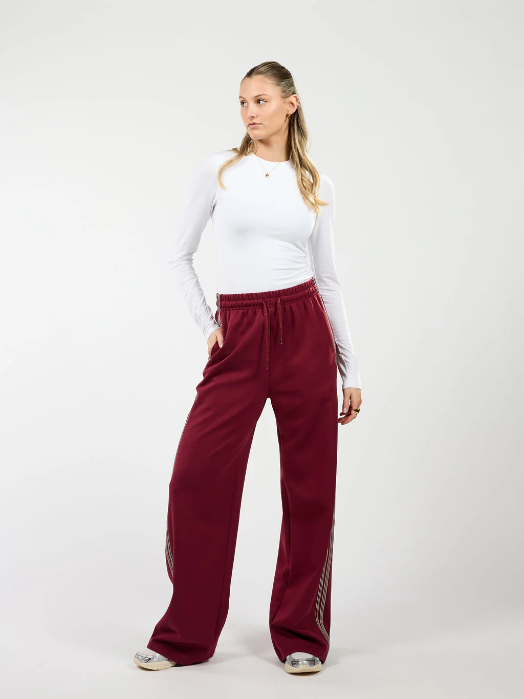 Izzy pants | Berry met streep | Tall - Image 2