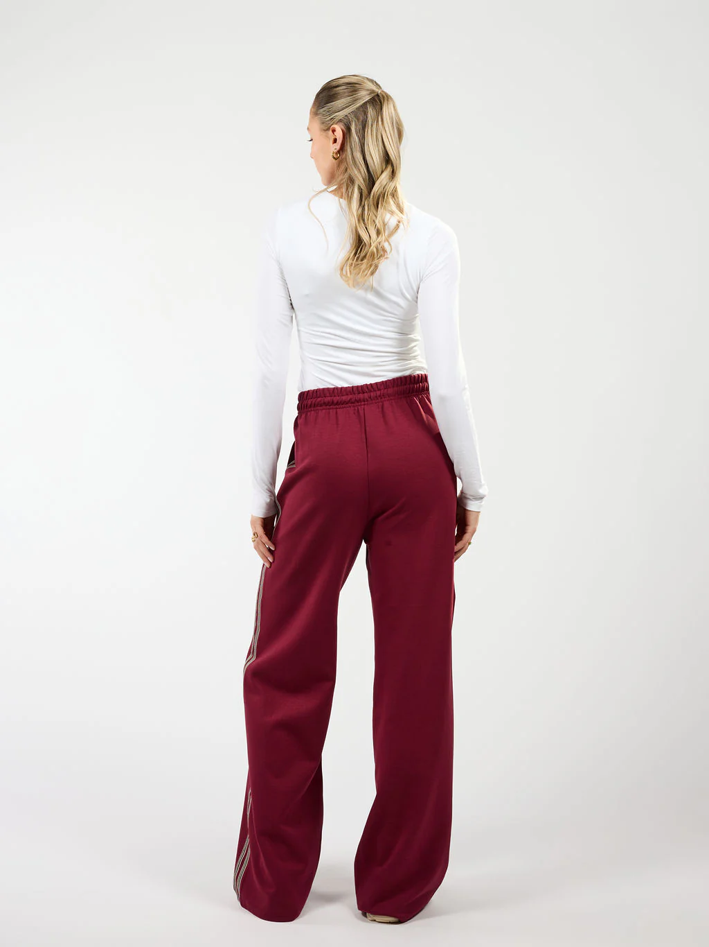 Izzy pants | Berry met streep | Tall - Image 4