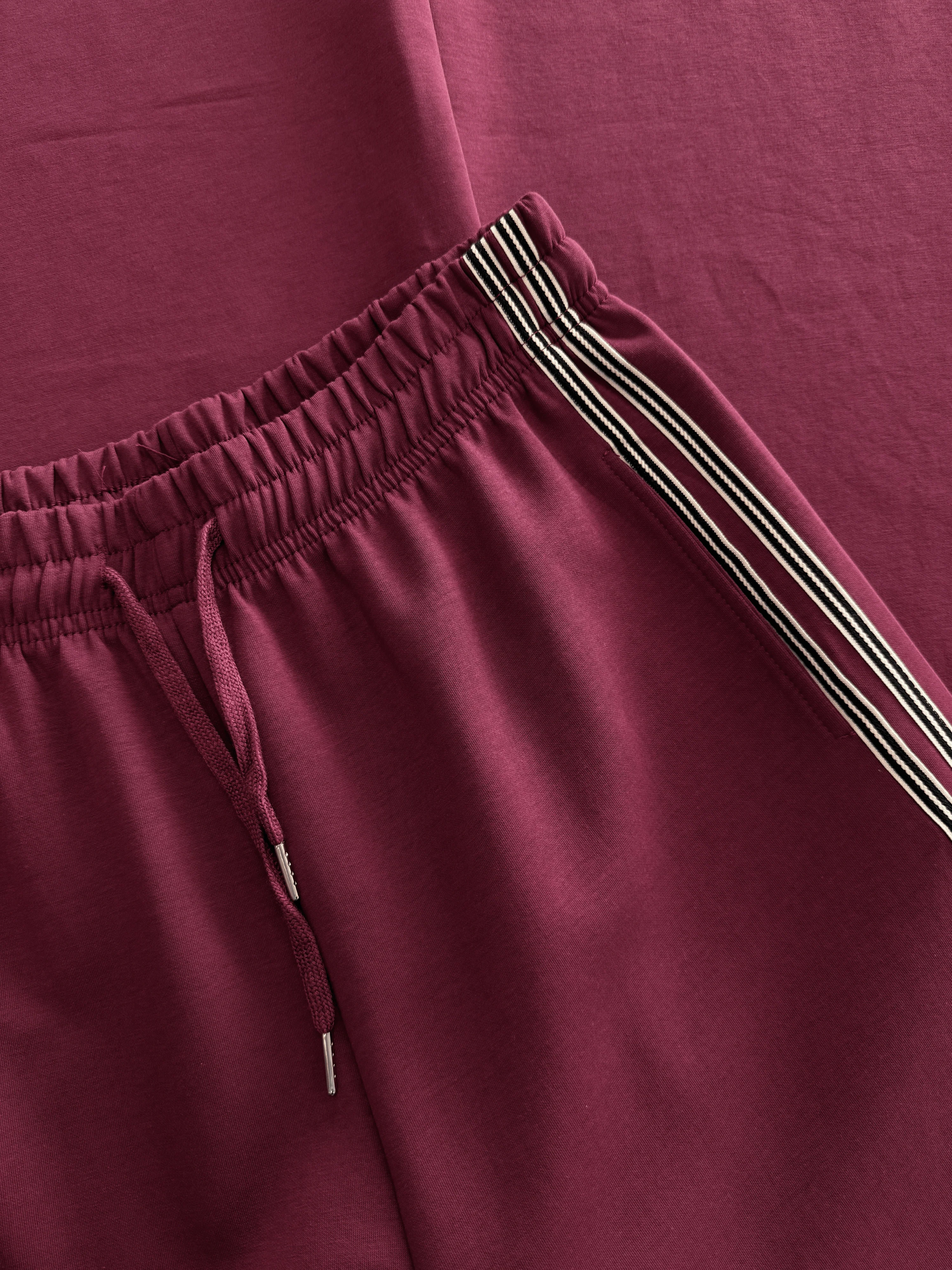 Izzy pants | Berry met streep | Tall - Image 5