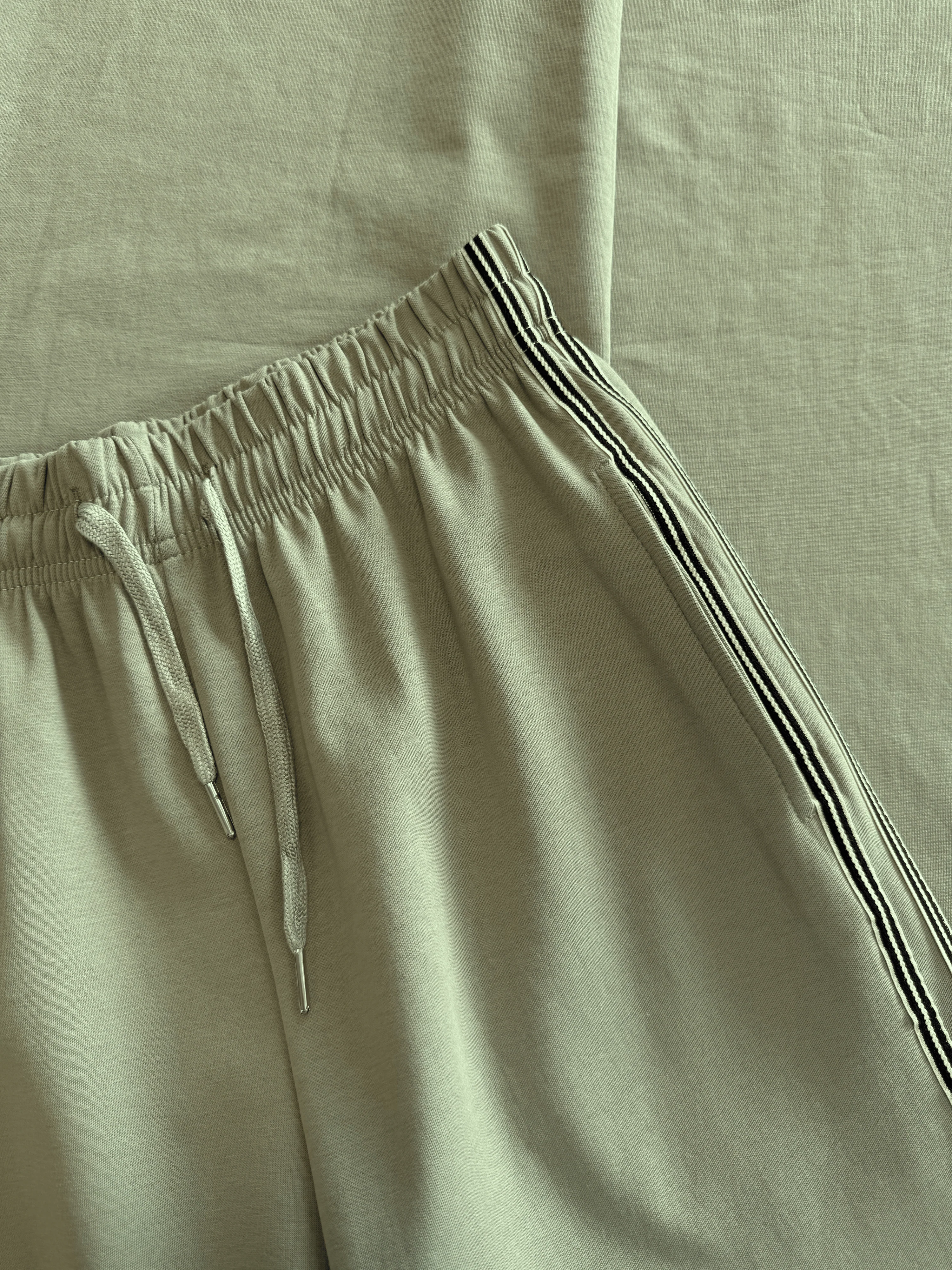 Izzy pants | Sage groen met streep | Tall - Image 5