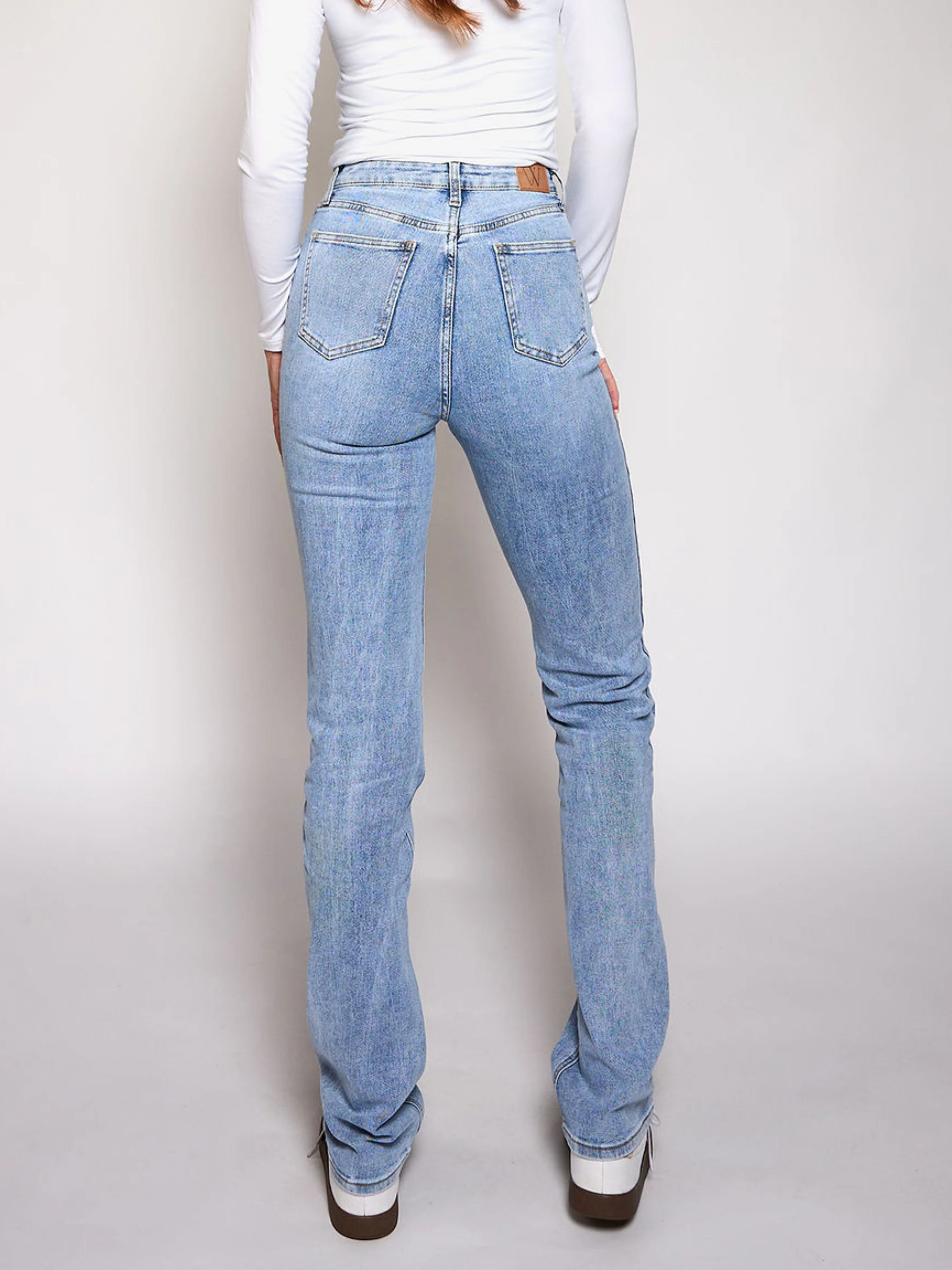 Jamie Straight Leg Jeans | Blue | High-waist | Stretch | Tall - Image 4
