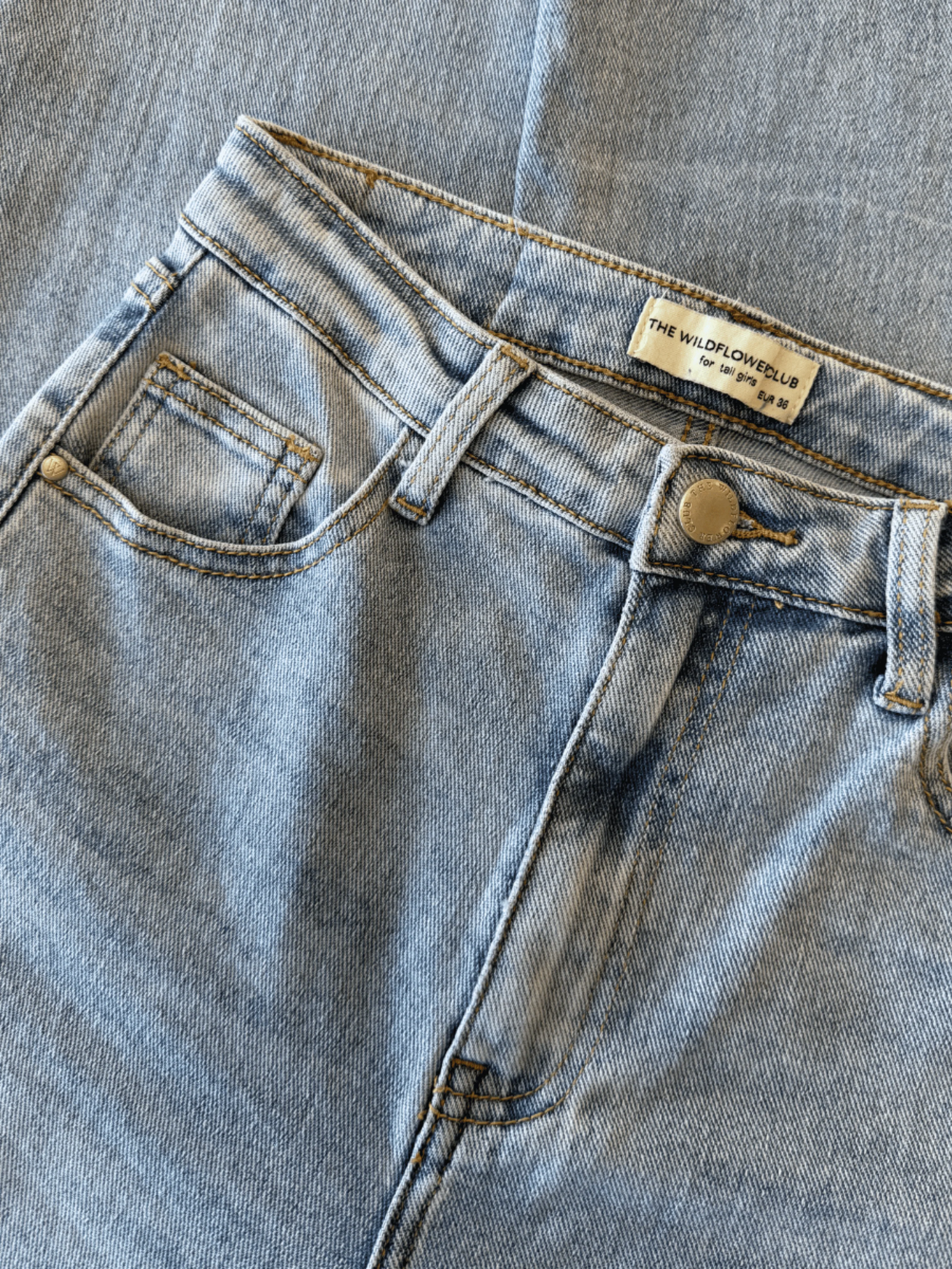 Jamie Straight Leg Jeans | Blue | High-waist | Stretch | Tall - Image 5