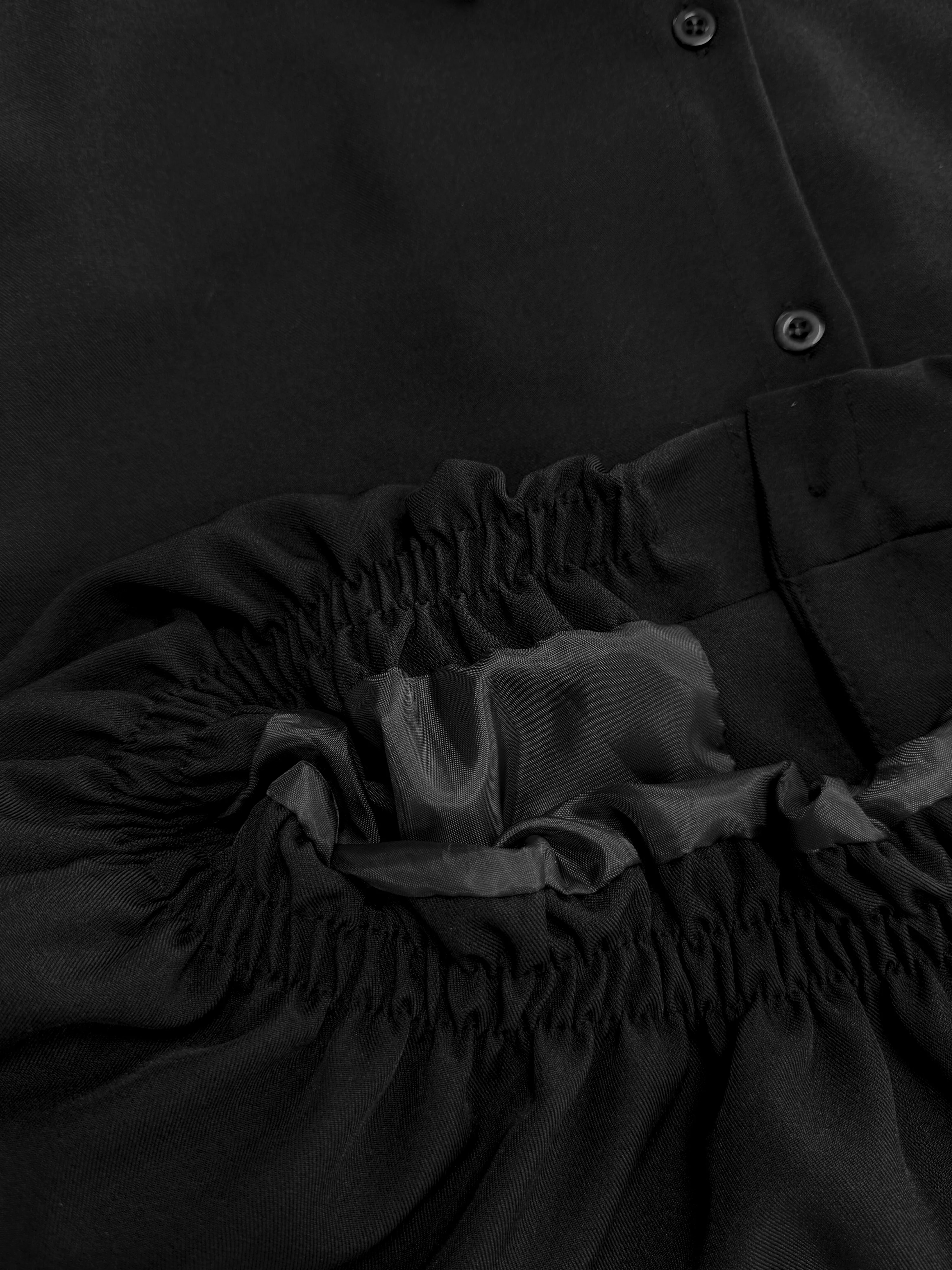 Jip | Cropped blouse | Zwart | Tall - Image 7