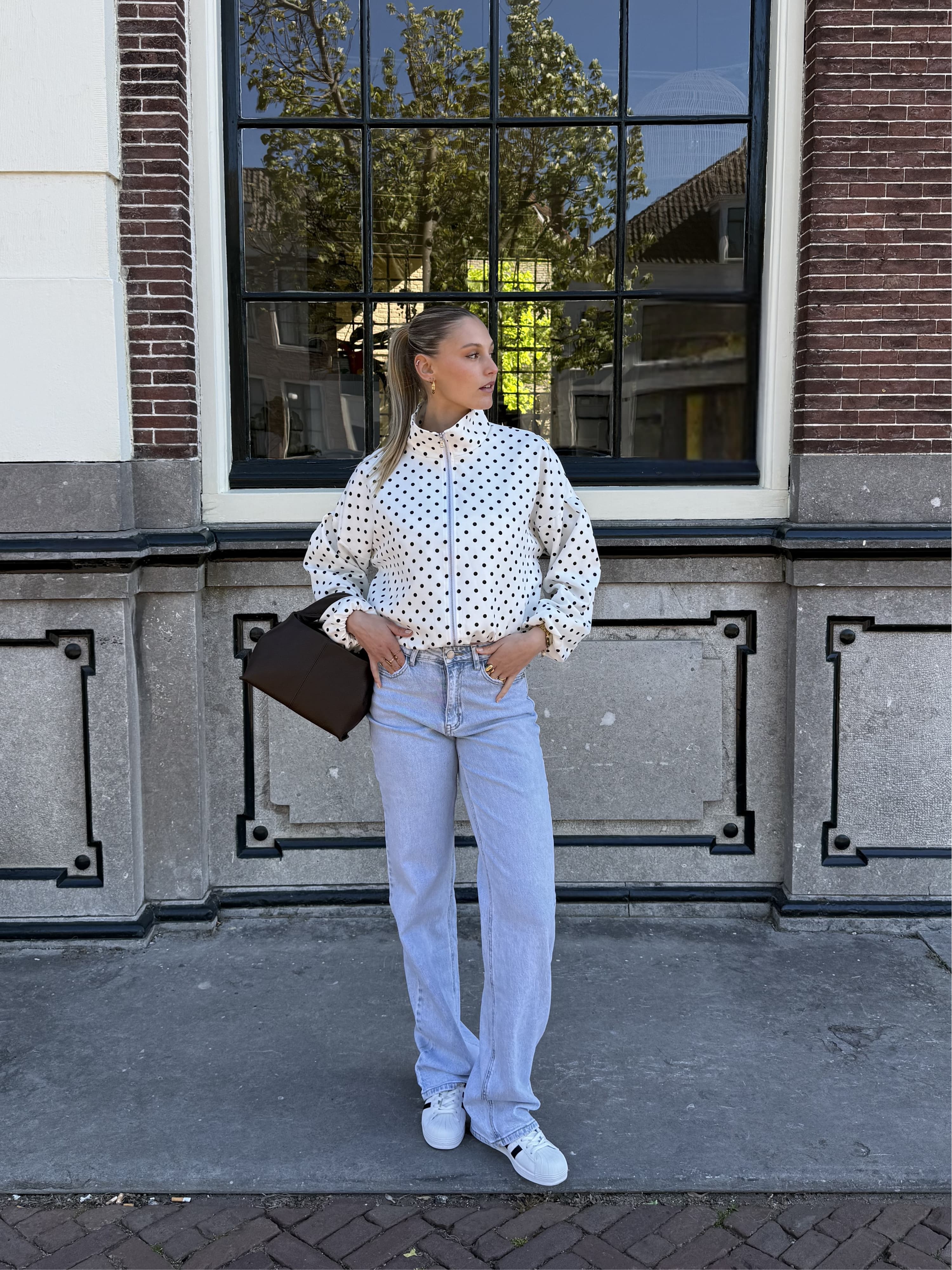 Josie | Mid Waist Jeans | Lichtblauw | Stretch | Tall - Image 2