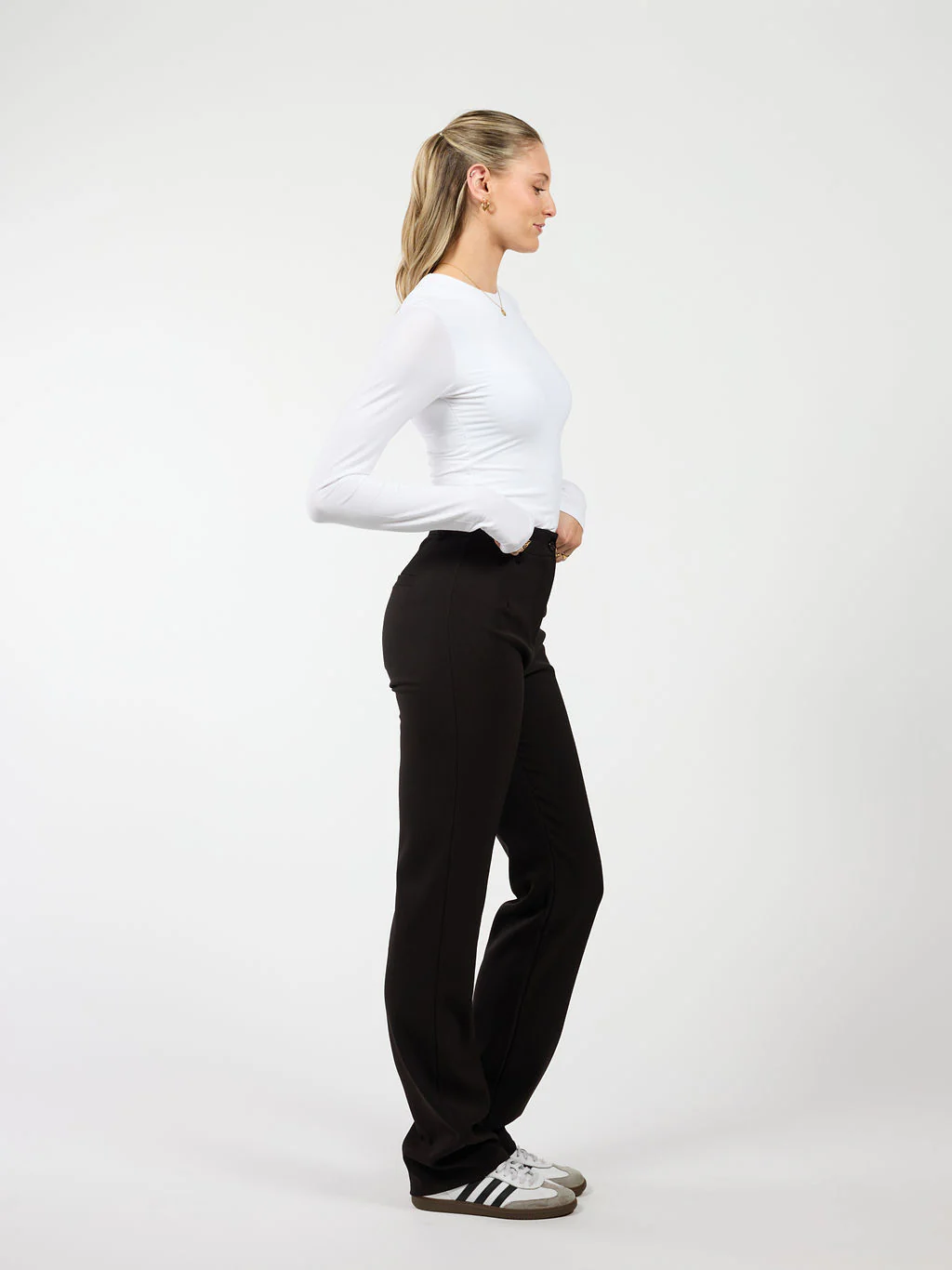Jula straight leg pantalon | Black | Tall - Image 4