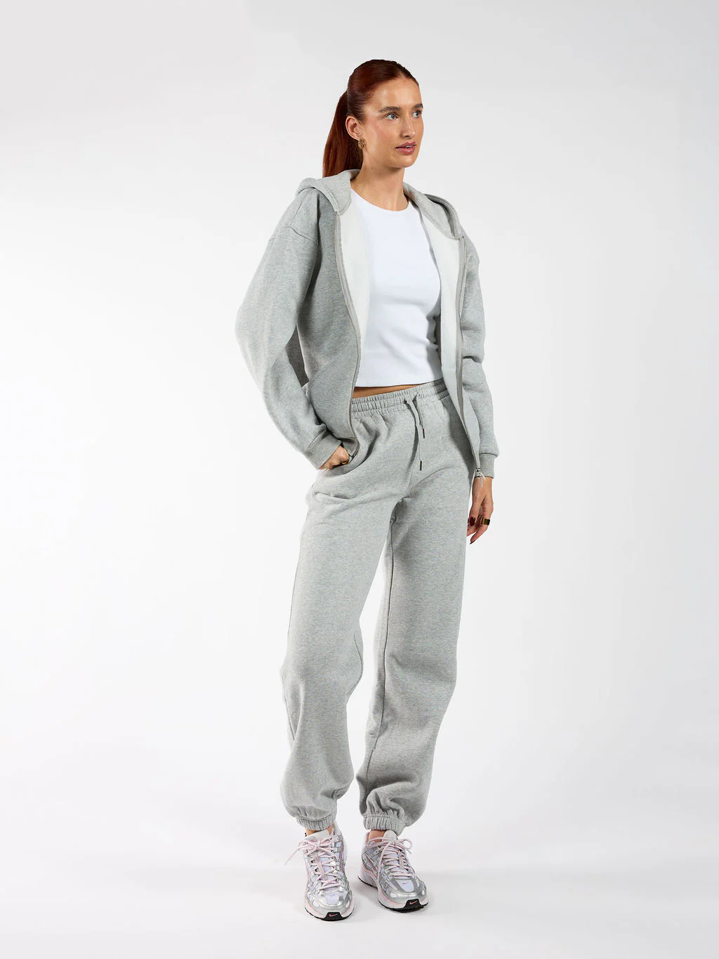 Khloé Jogger pants | Grijs | Tall - Image 3