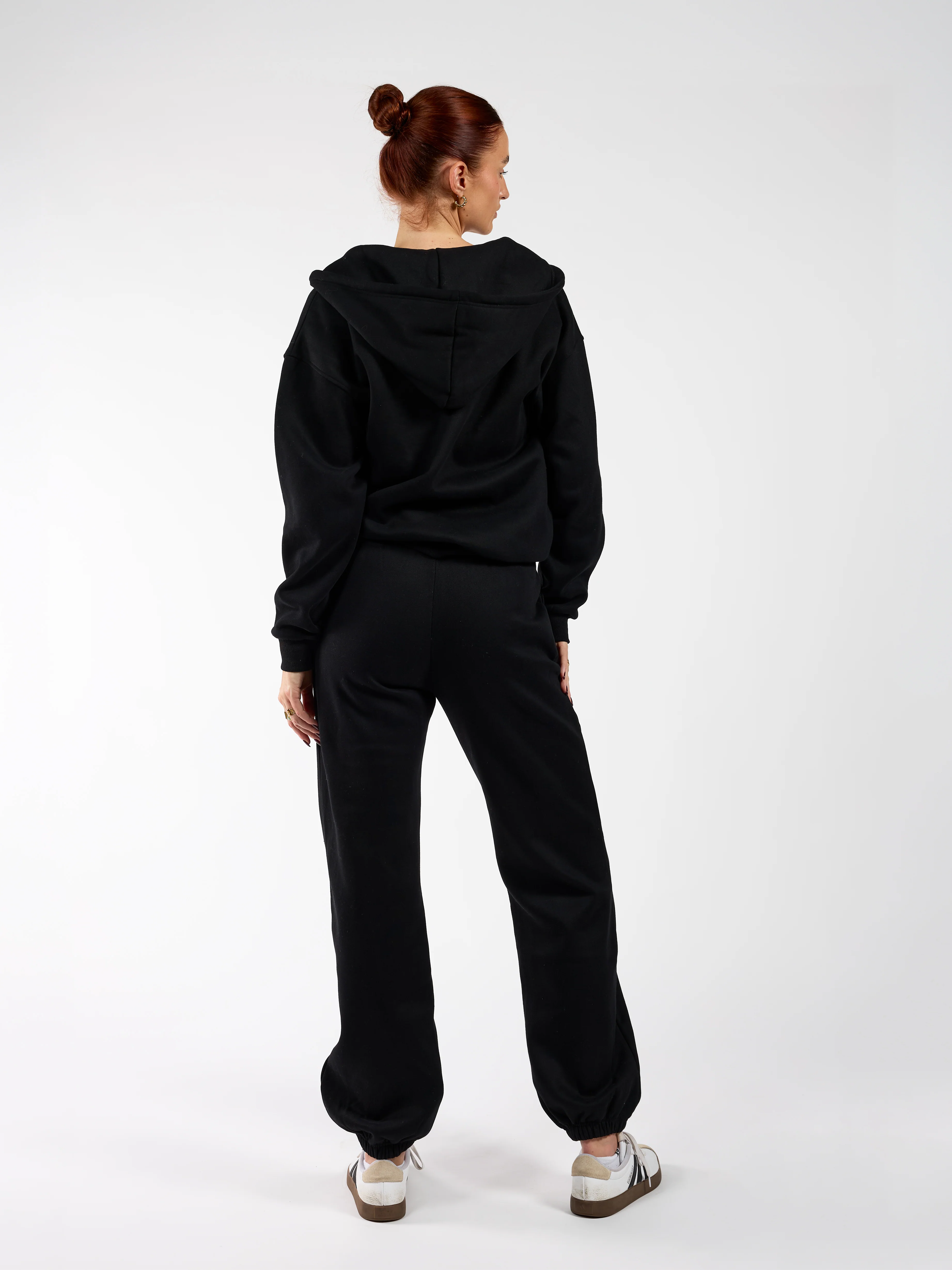 Khloé Zipper Hoodie | Zwart | Tall - Image 8