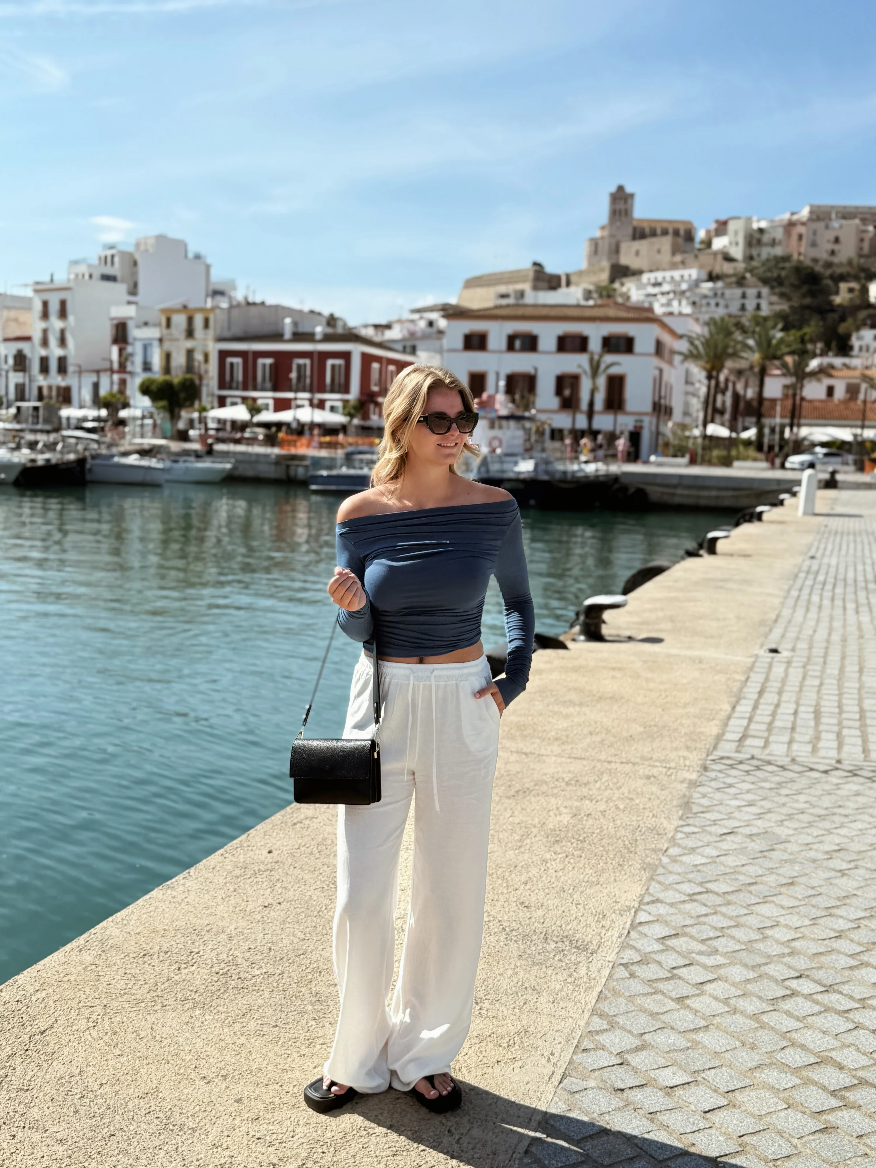 Lauren pants | Linnen | Wit | Tall - Image 2
