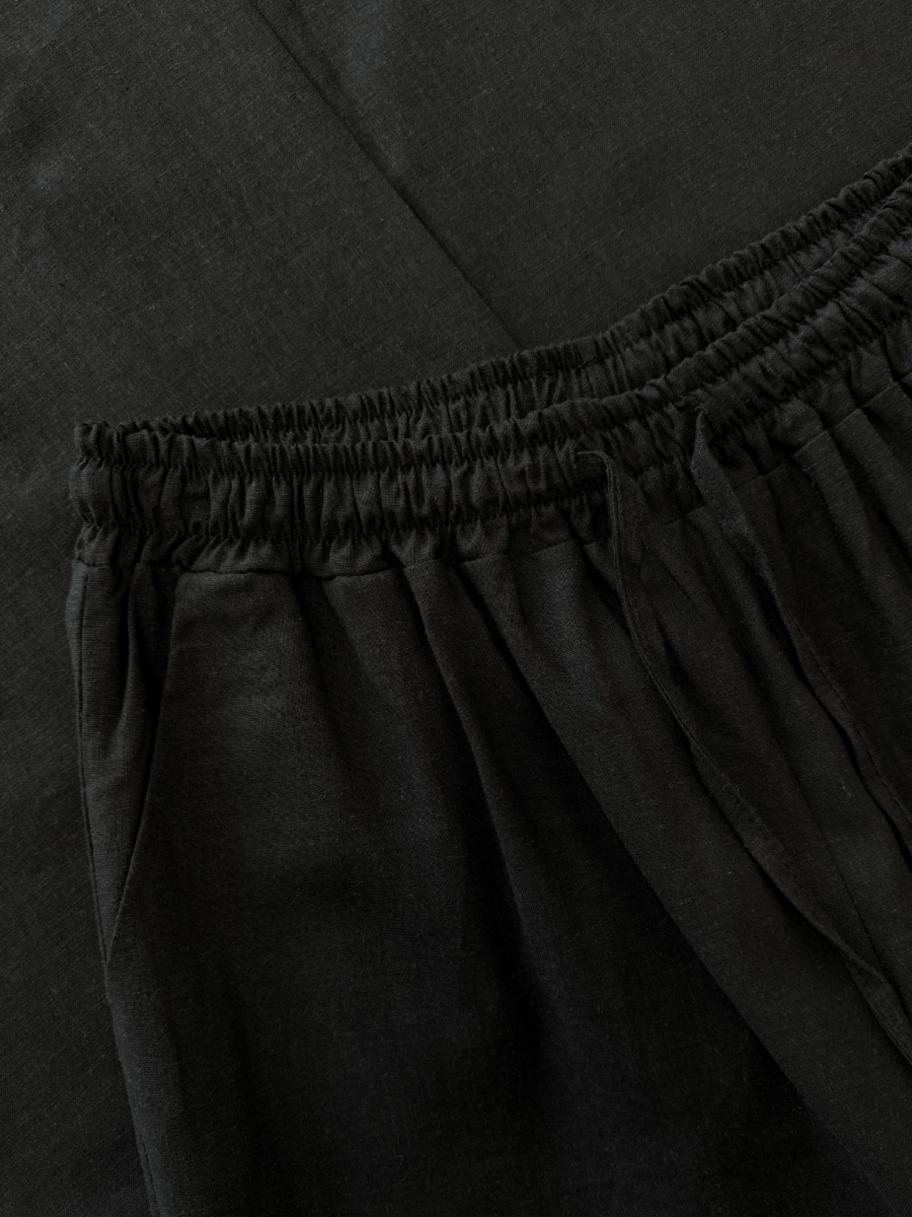 Lauren pants | Linnen | Zwart | Tall - Image 6