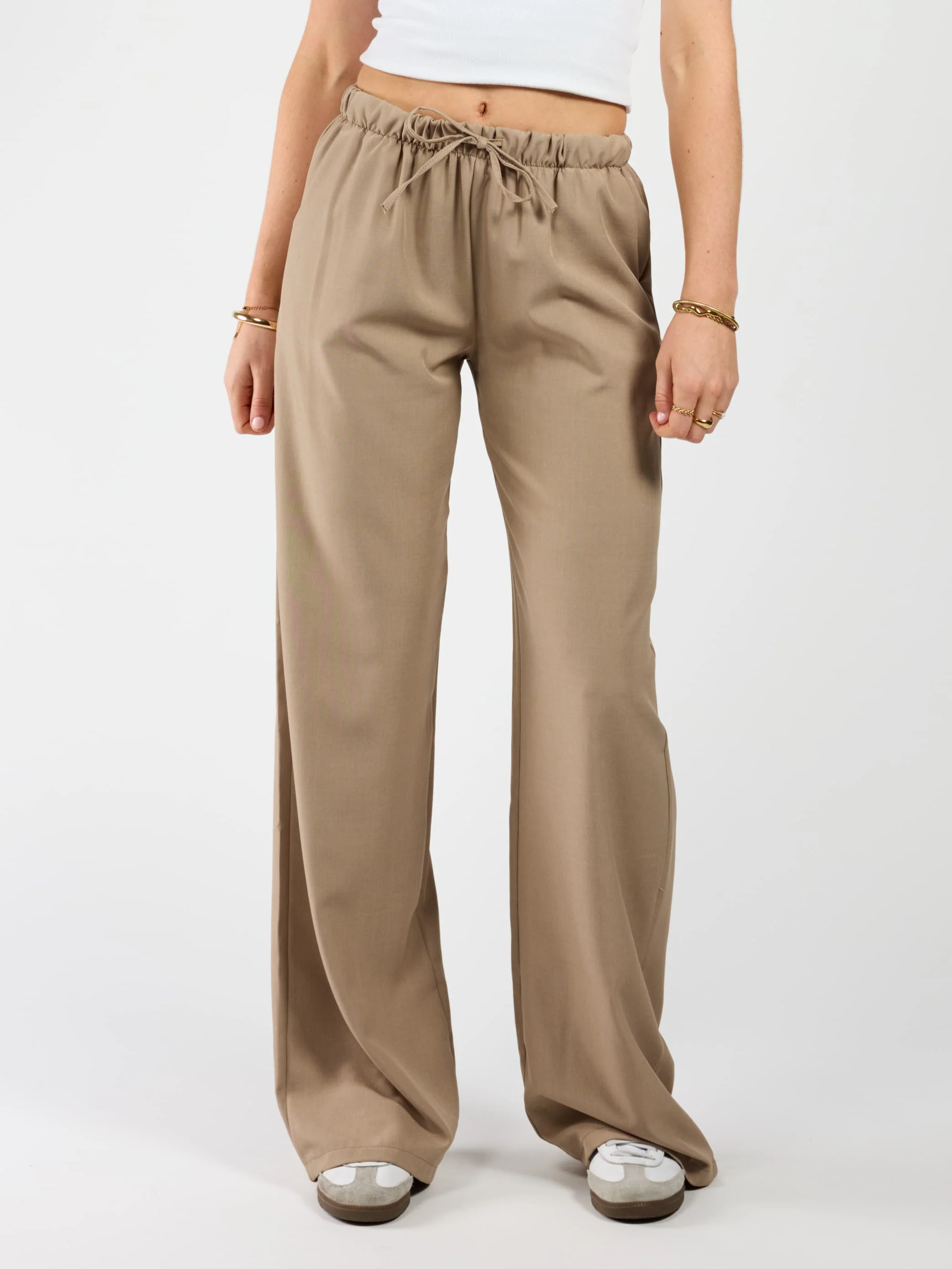 Lize pants | Taupe | Tall