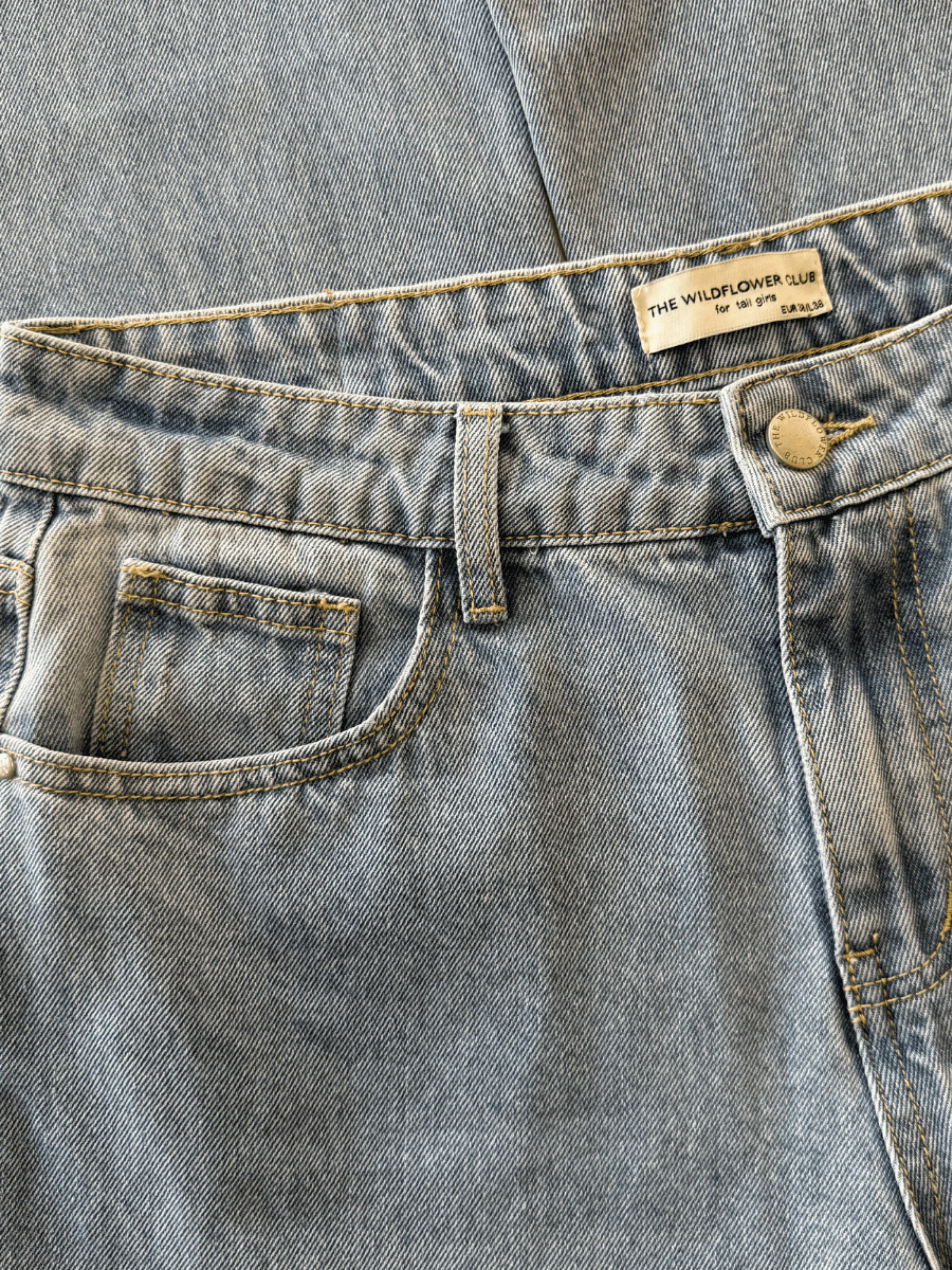 Lola Low/Mid Waist Jeans| Blue | Tall - Image 8
