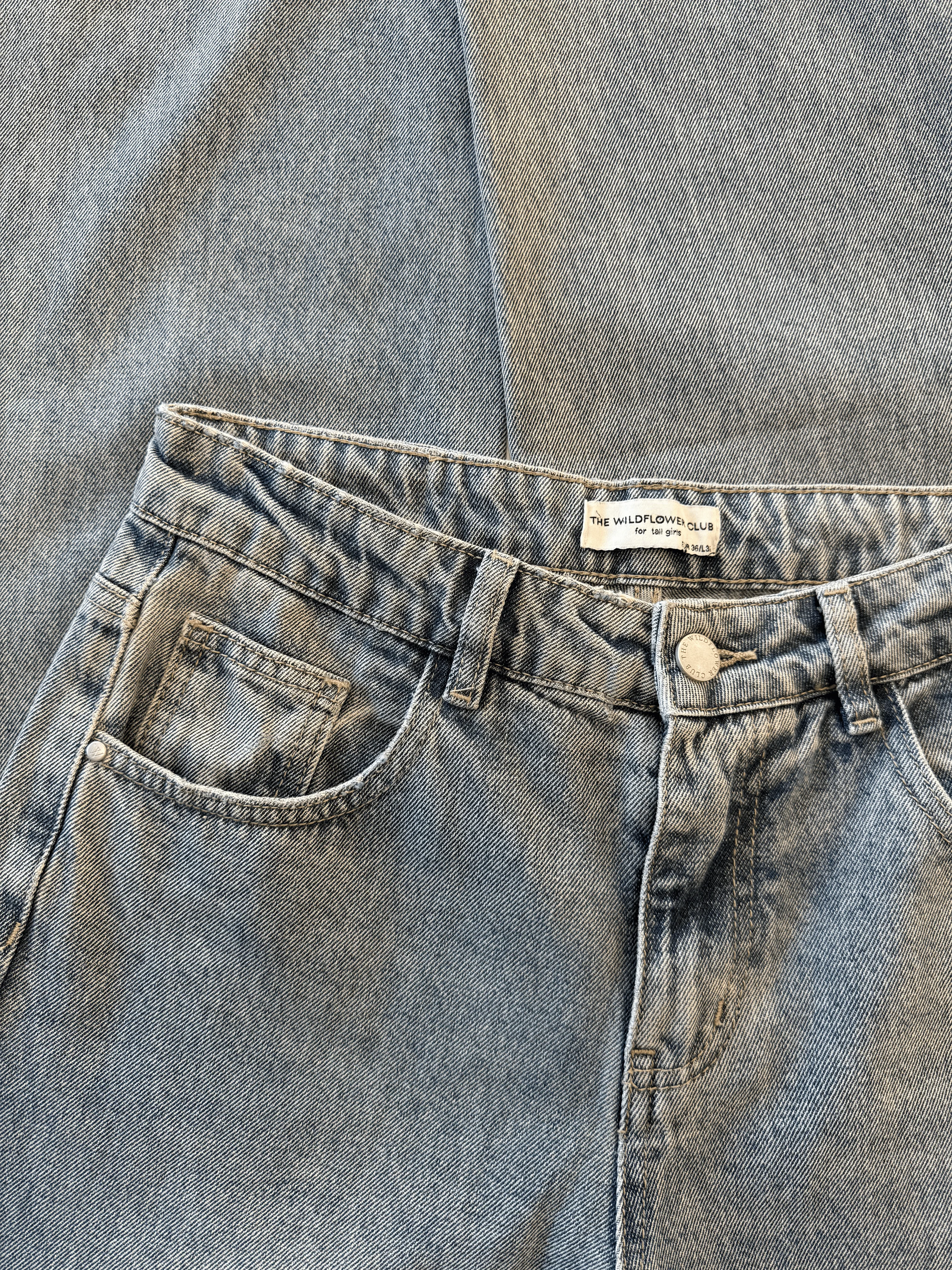 Lola Low/Mid Waist Jeans| Vintage Blue | Tall - Image 9