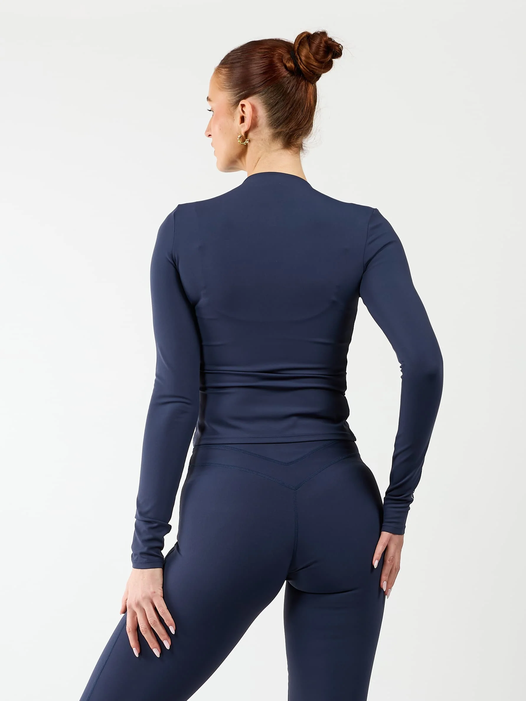 Long sleeve top | Sport | Navy | Tall - Image 4