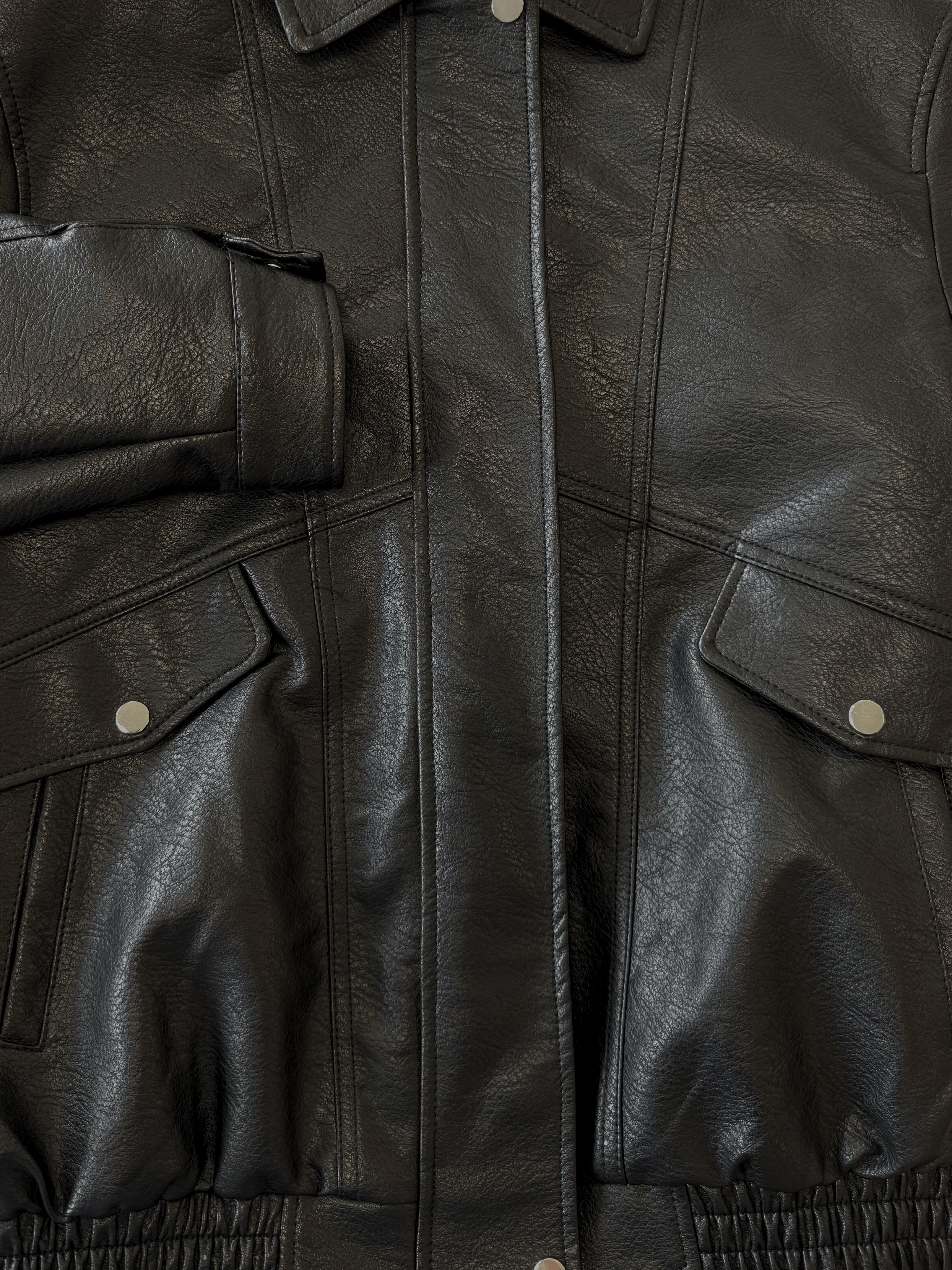 Loua oversized jacket | Zwart | Tall - Image 10