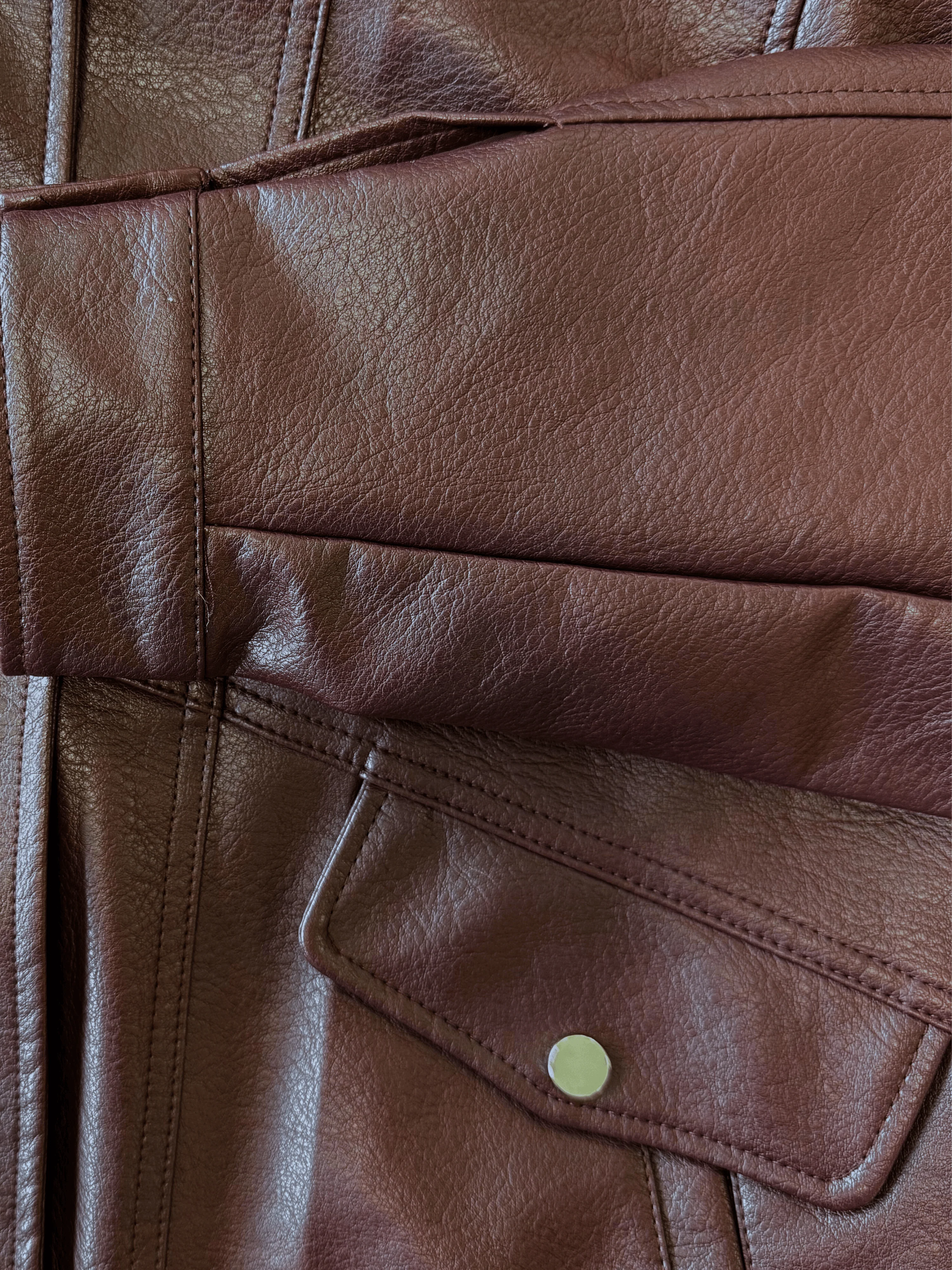 Loua oversized jacket | Bordeaux | Tall - Image 9