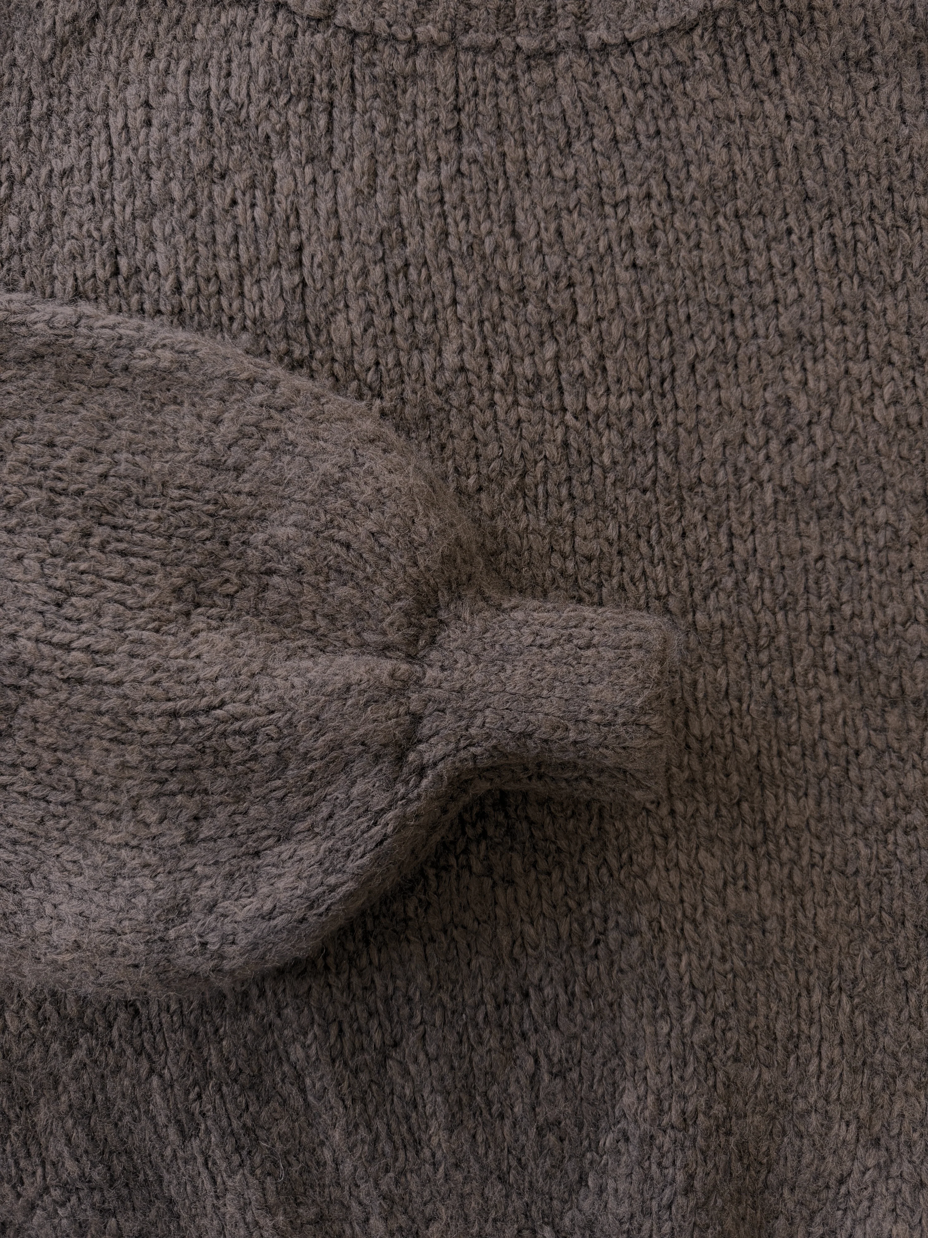 Lulu | Gebreide trui | Bruin - Image 6