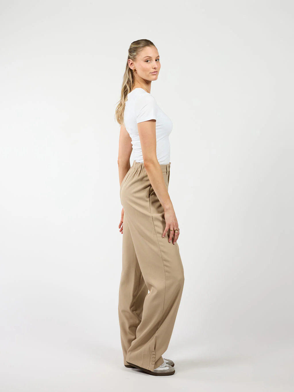 Mae Pantalon | Beige | Tall - Image 4