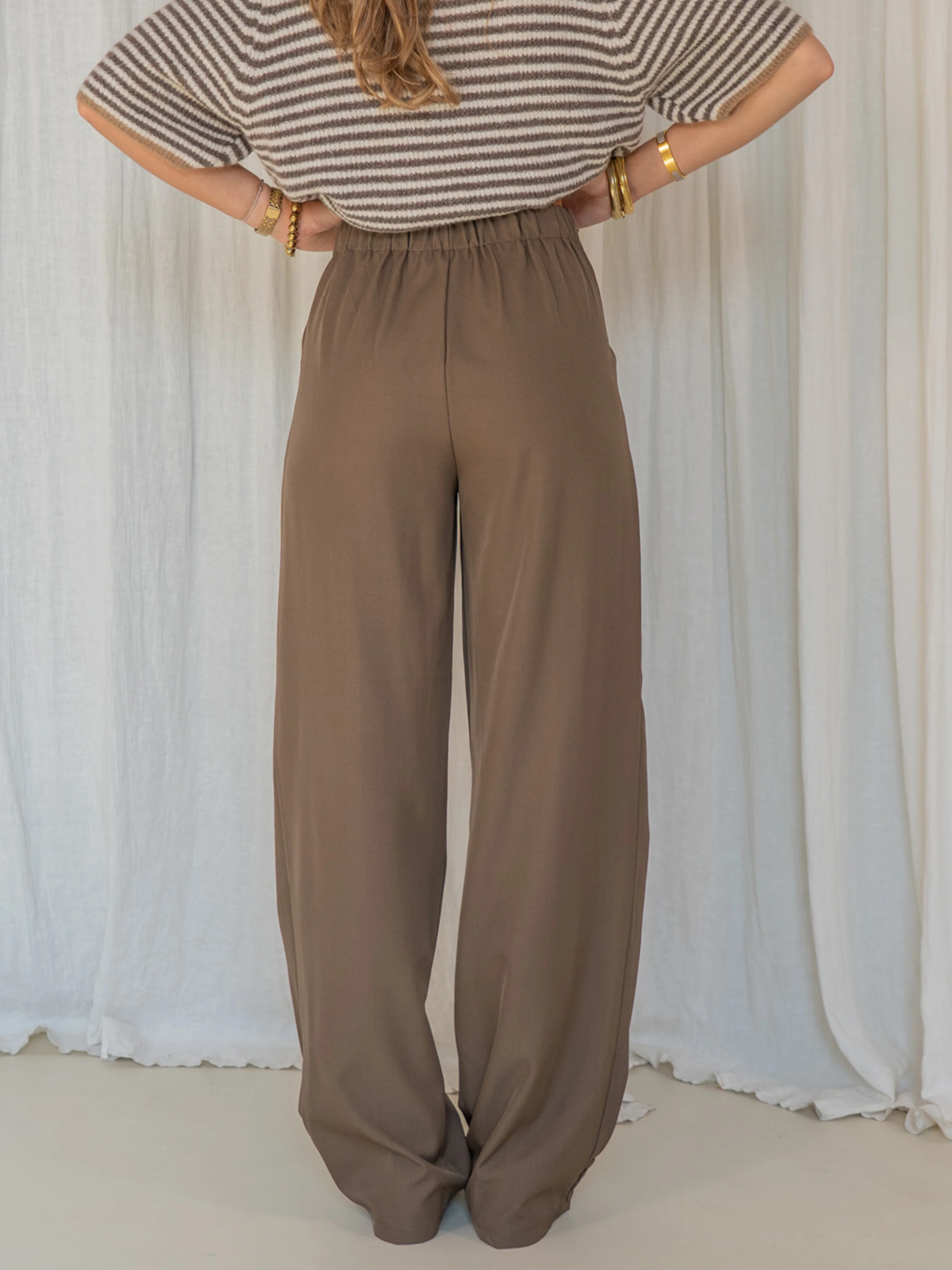 Mae Pantalon | Earthy olive | Tall - Image 4