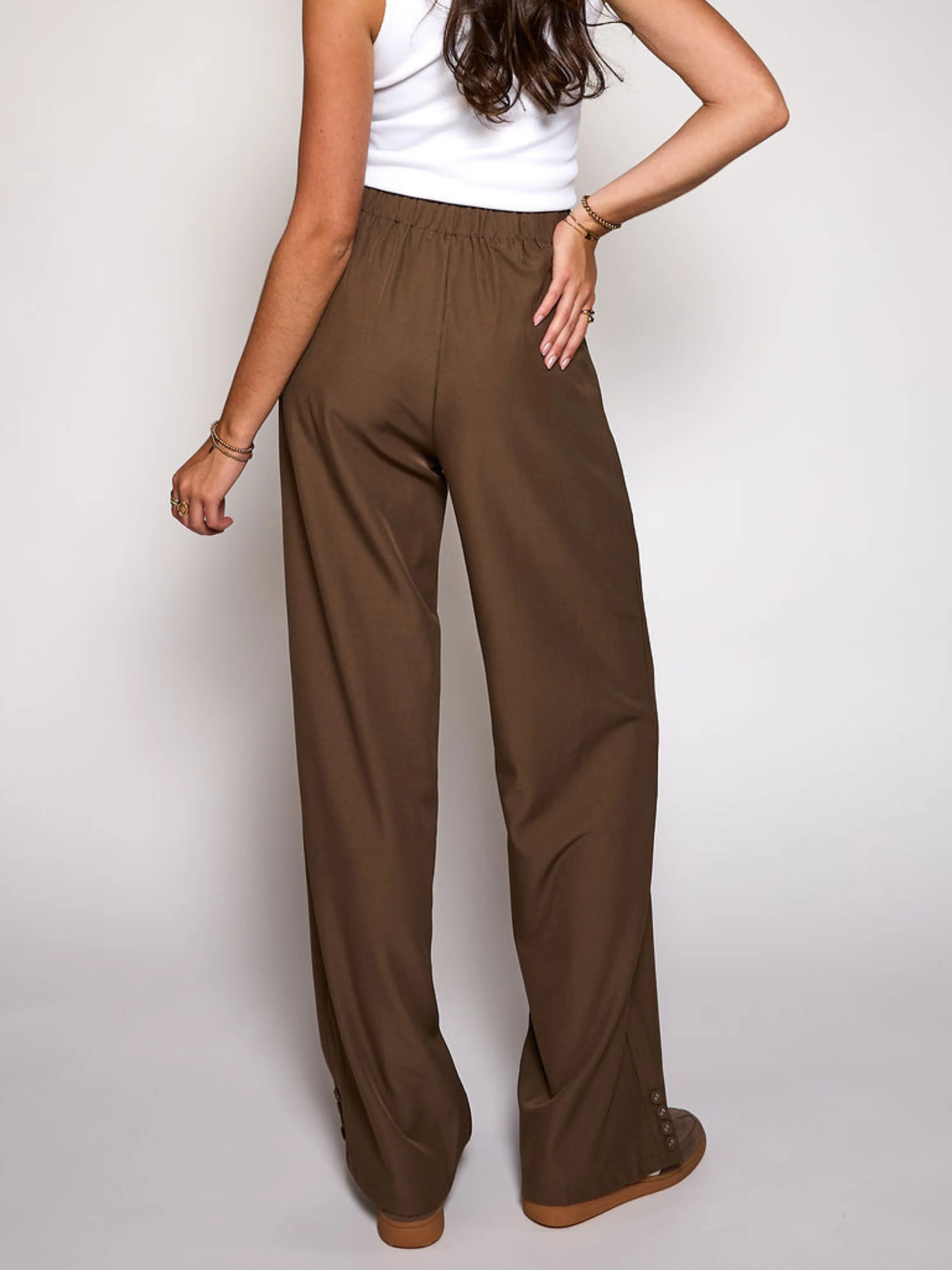 Mae Pantalon | Earthy olive | Tall - Image 8