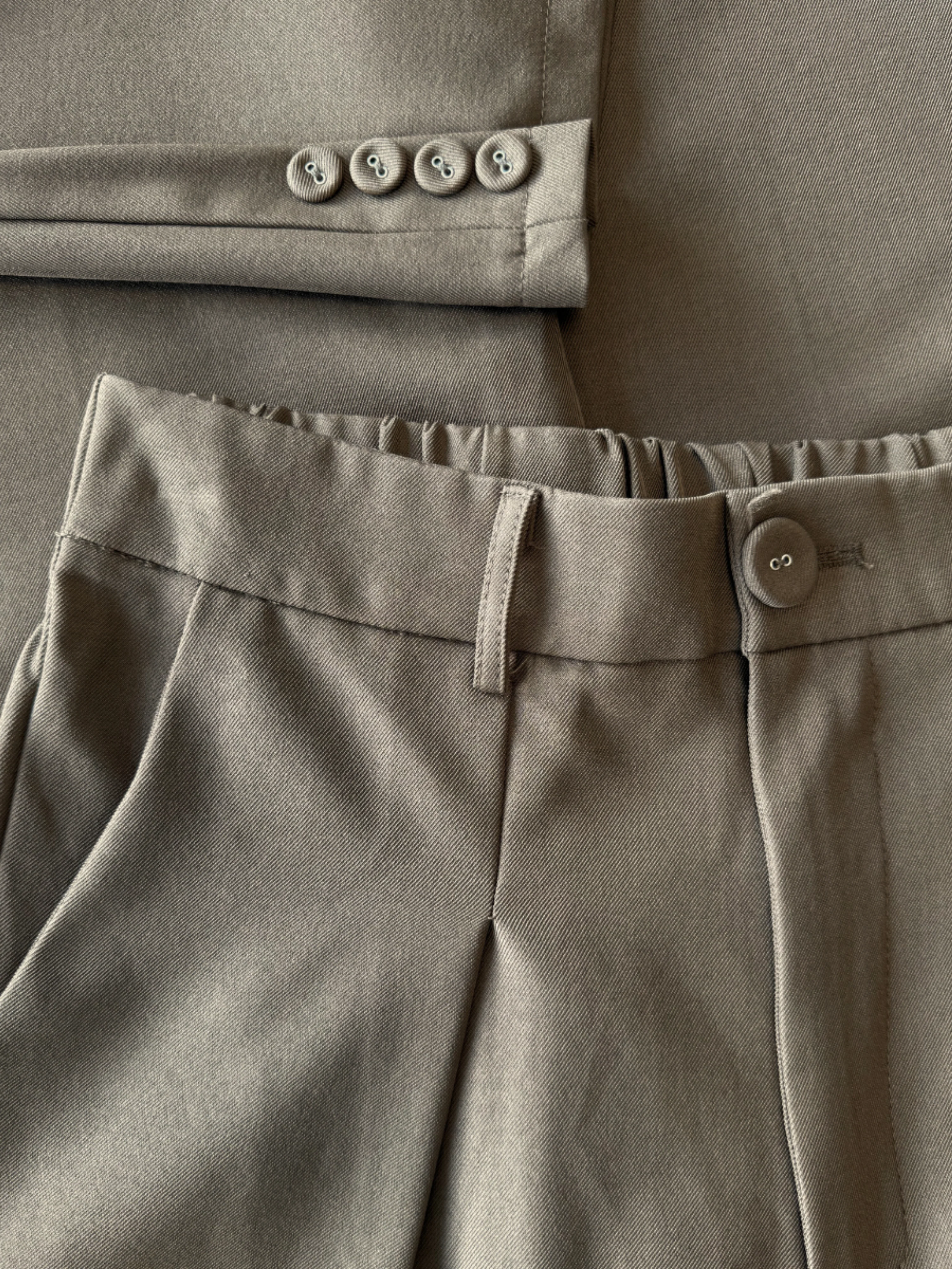 Mae Pantalon | Earthy olive | Tall - Image 9