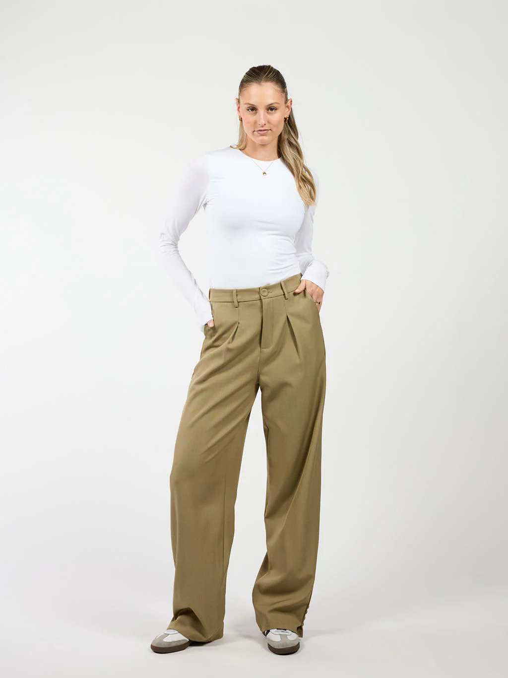 Mae Pantalon | Groen | Tall - Image 3