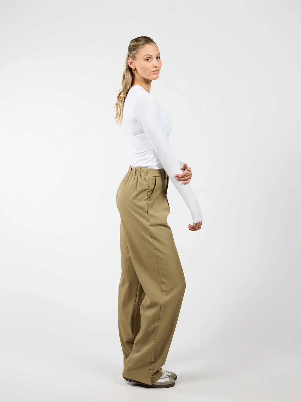 Mae Pantalon | Groen | Tall - Image 4