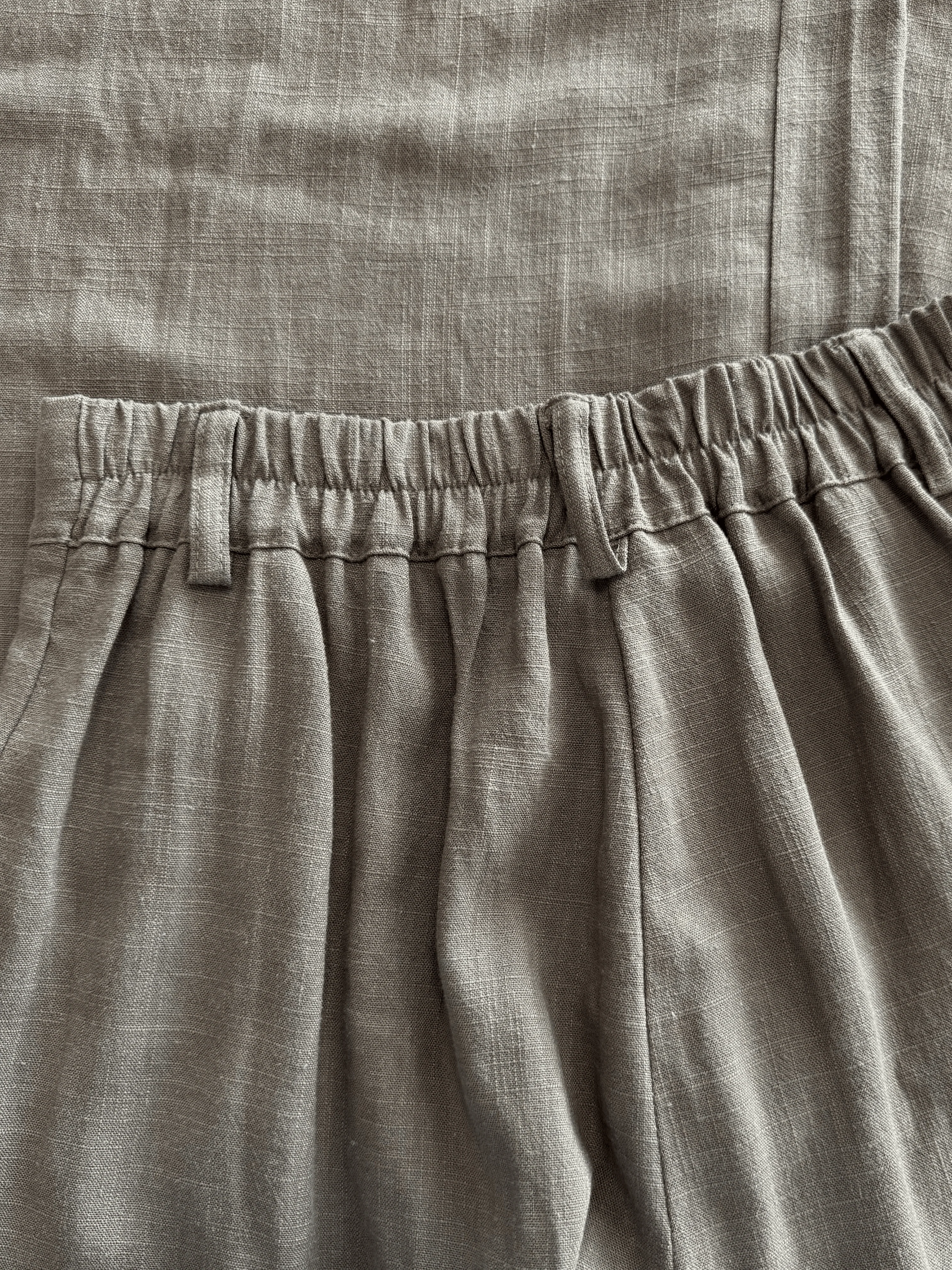 Maryn pants | Linnen | Taupe | Tall - Image 9