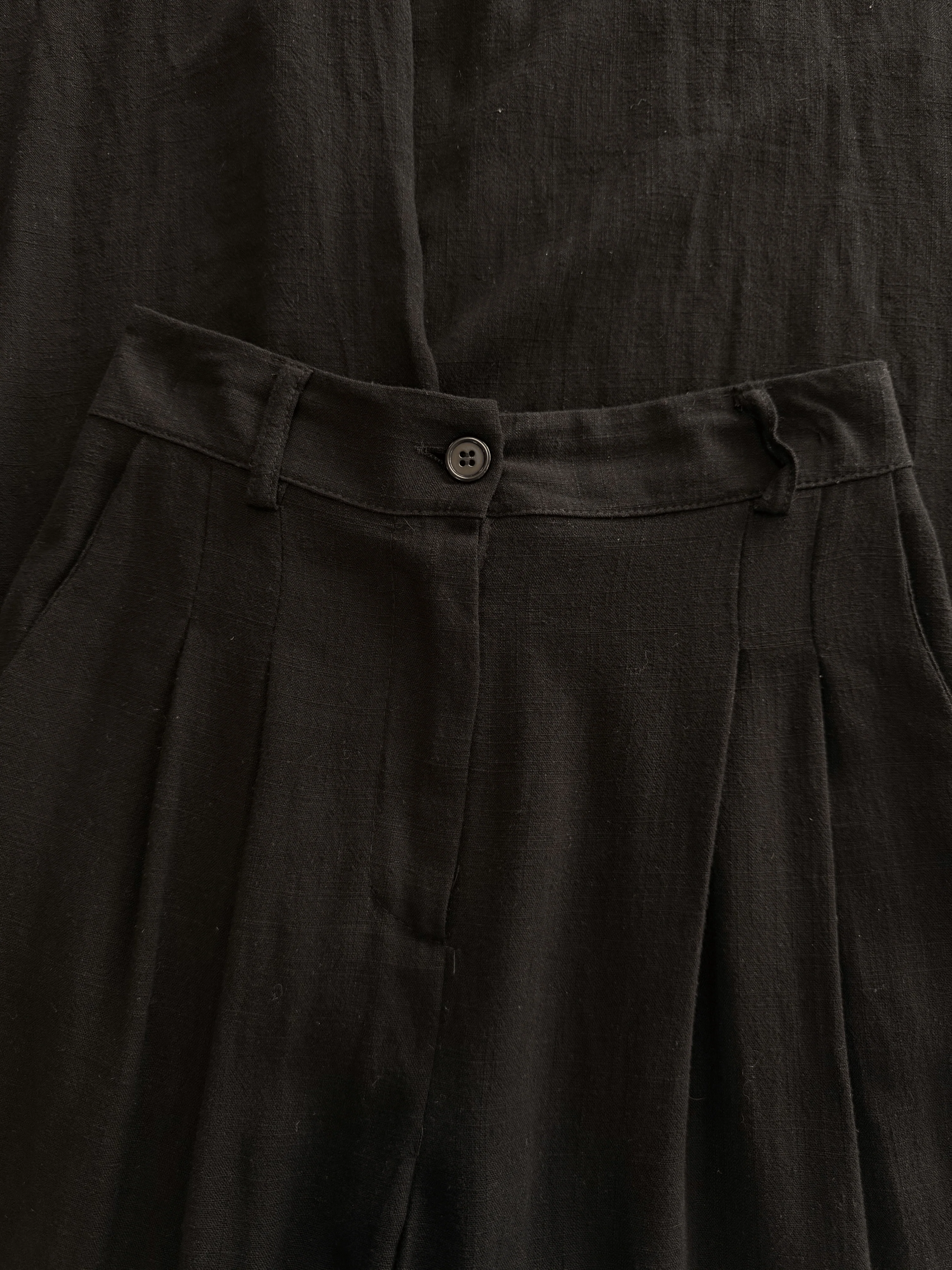 Maryn pants | Linnen | Zwart | Tall - Image 7