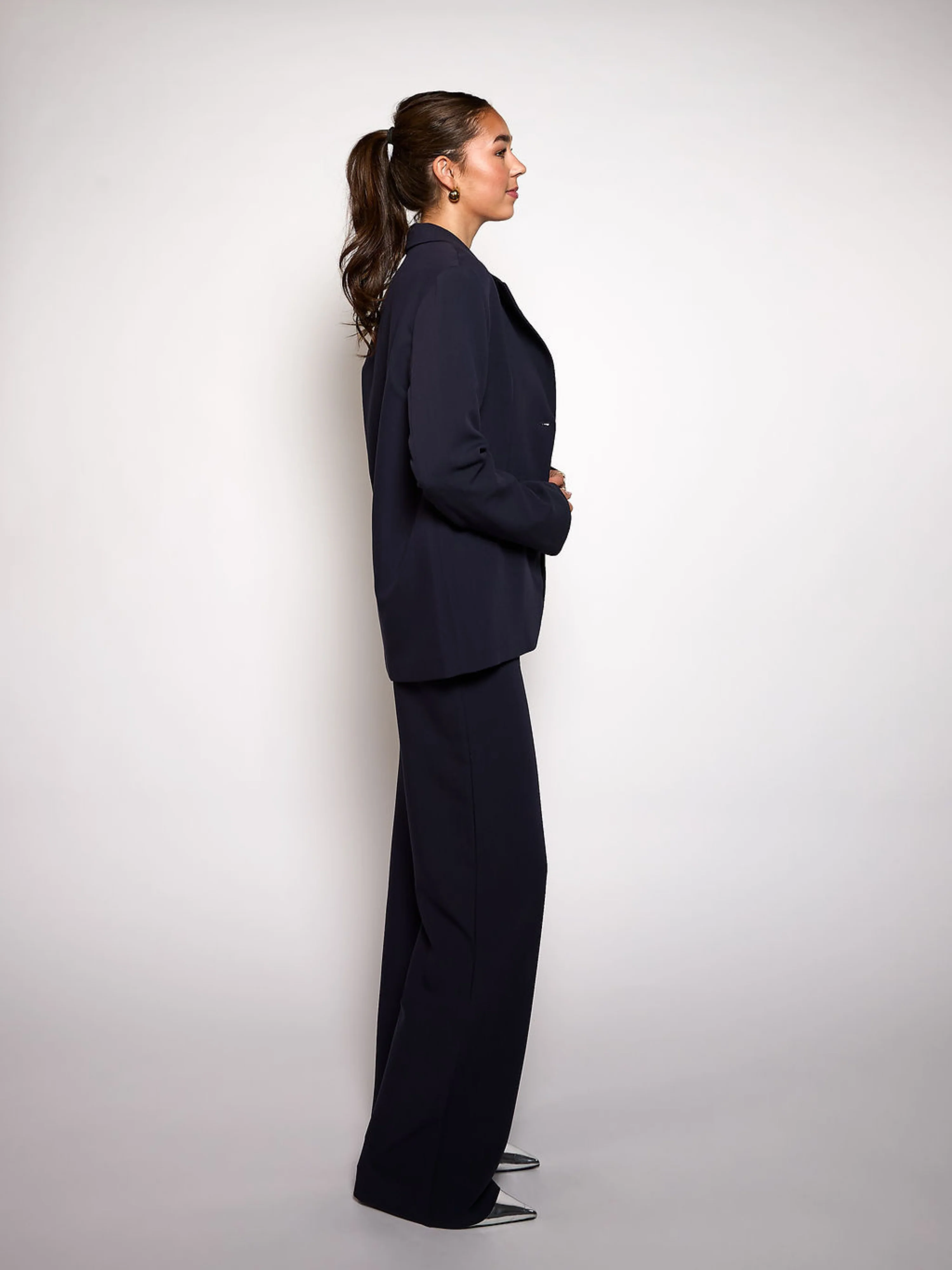 Nova oversized blazer | Navy | Tall - Image 5