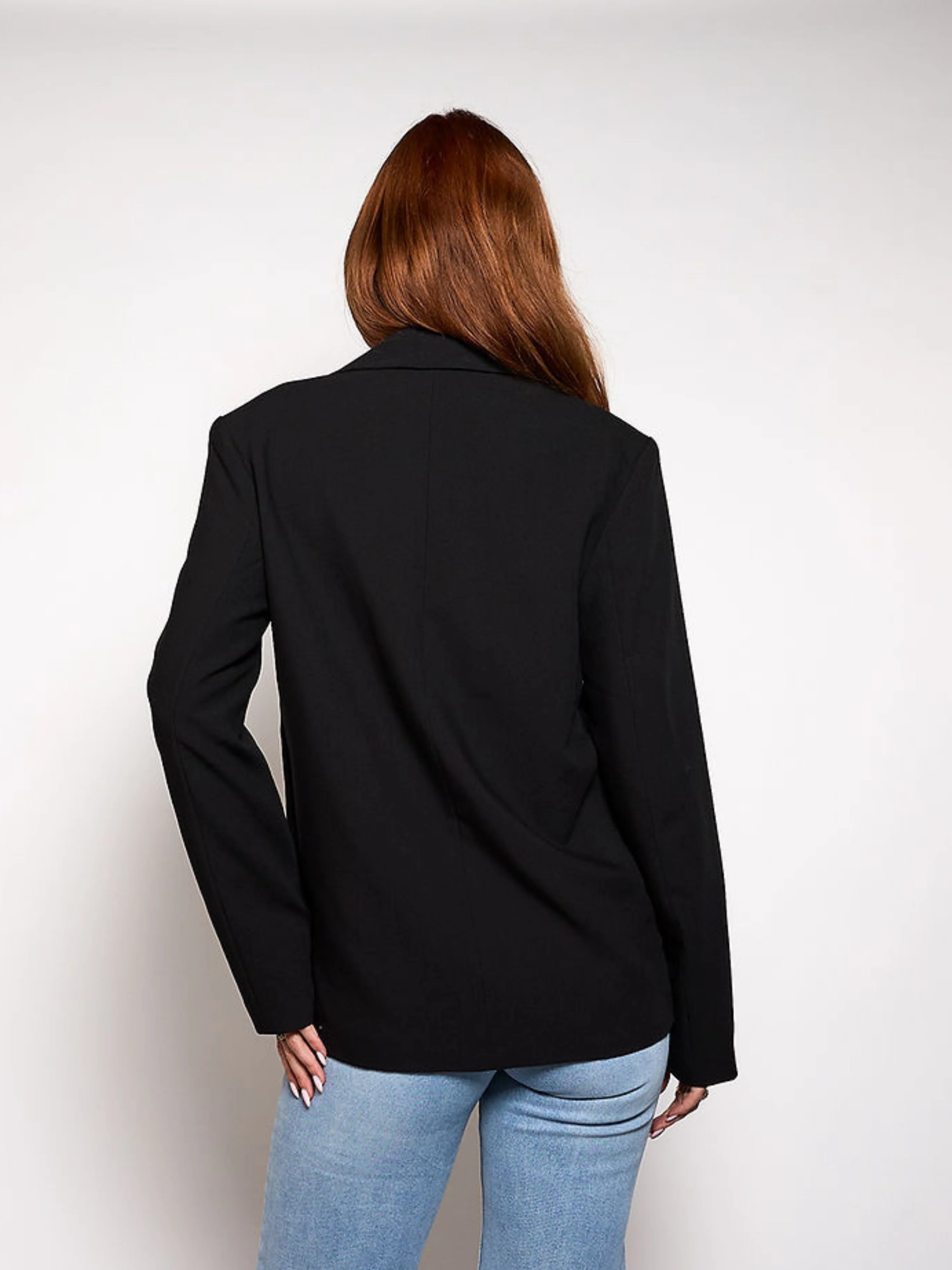 Nova oversized blazer | Zwart | Tall - Image 6