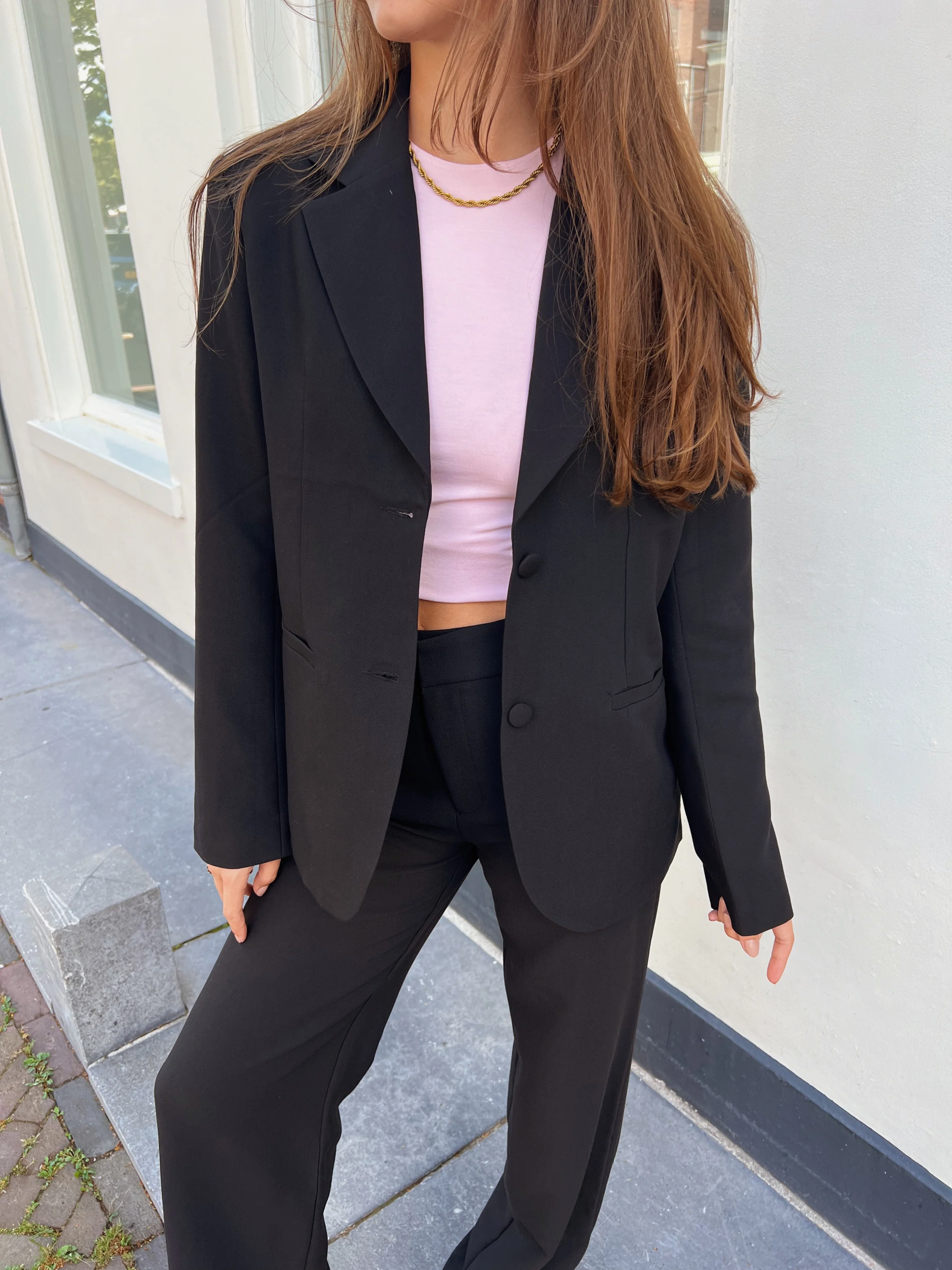 Nova oversized blazer | Zwart | Tall - Image 7