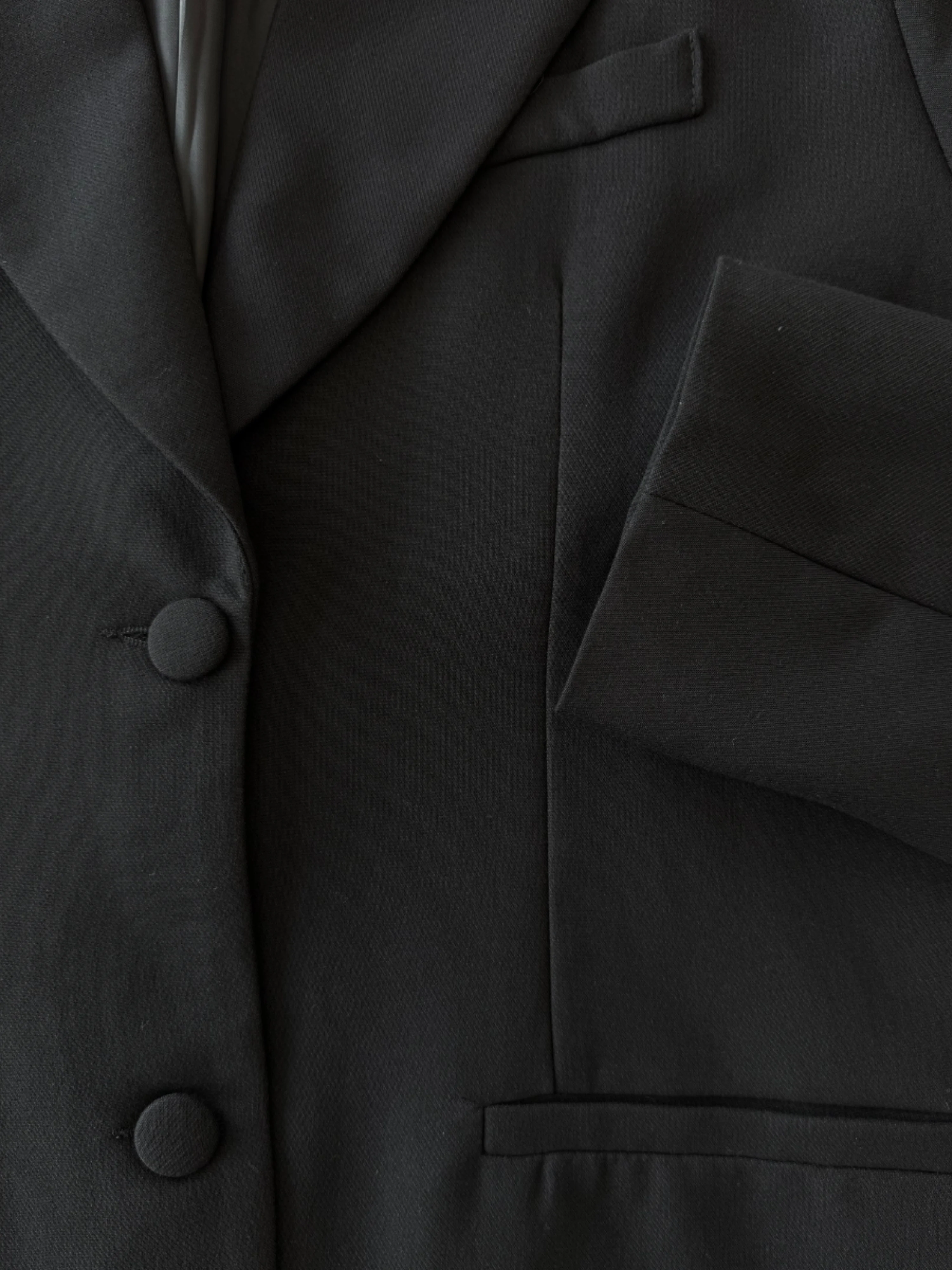 Nova oversized blazer | Zwart | Tall - Image 8