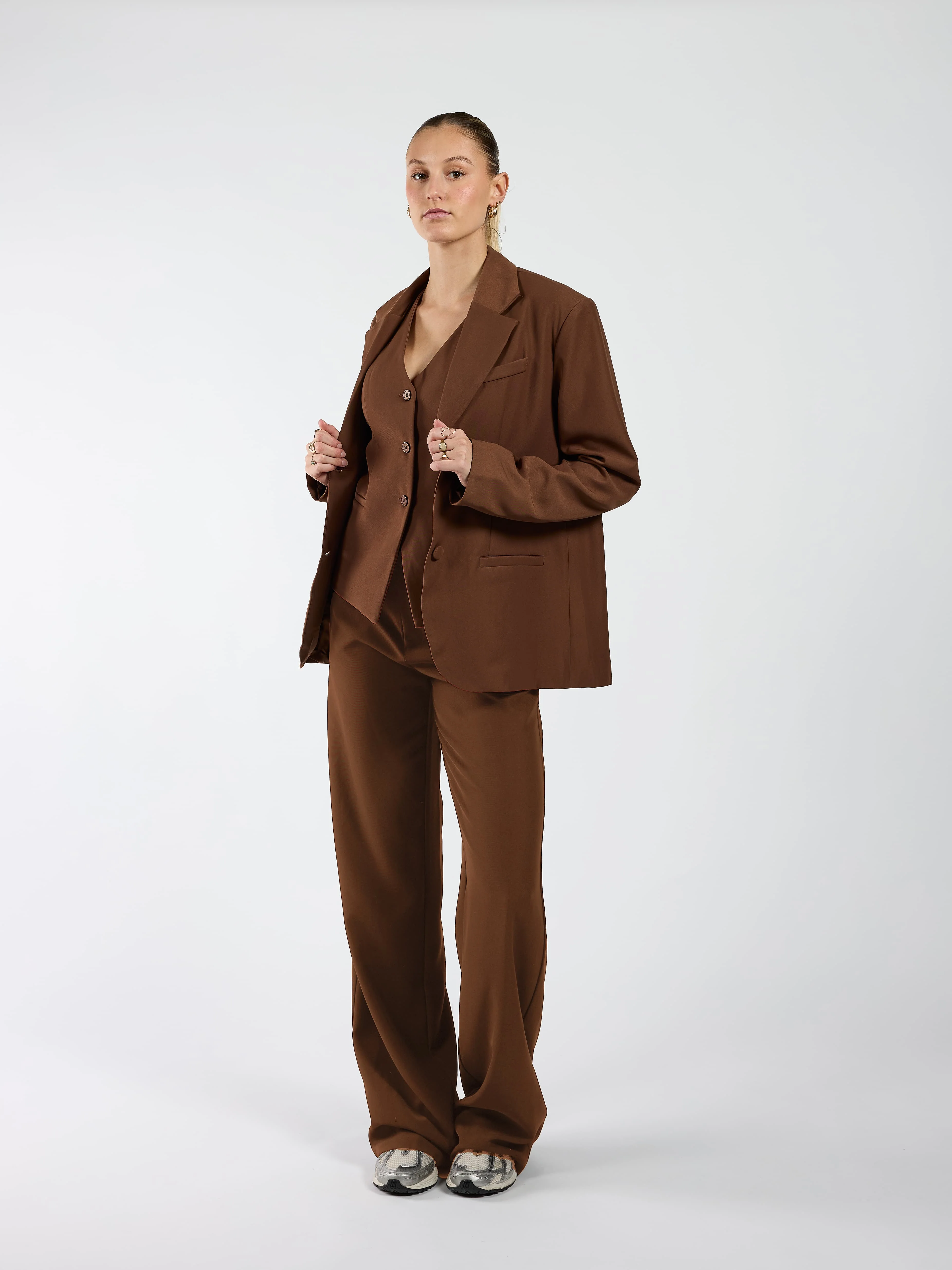 Nova gilet | Bruin | Tall - Image 2