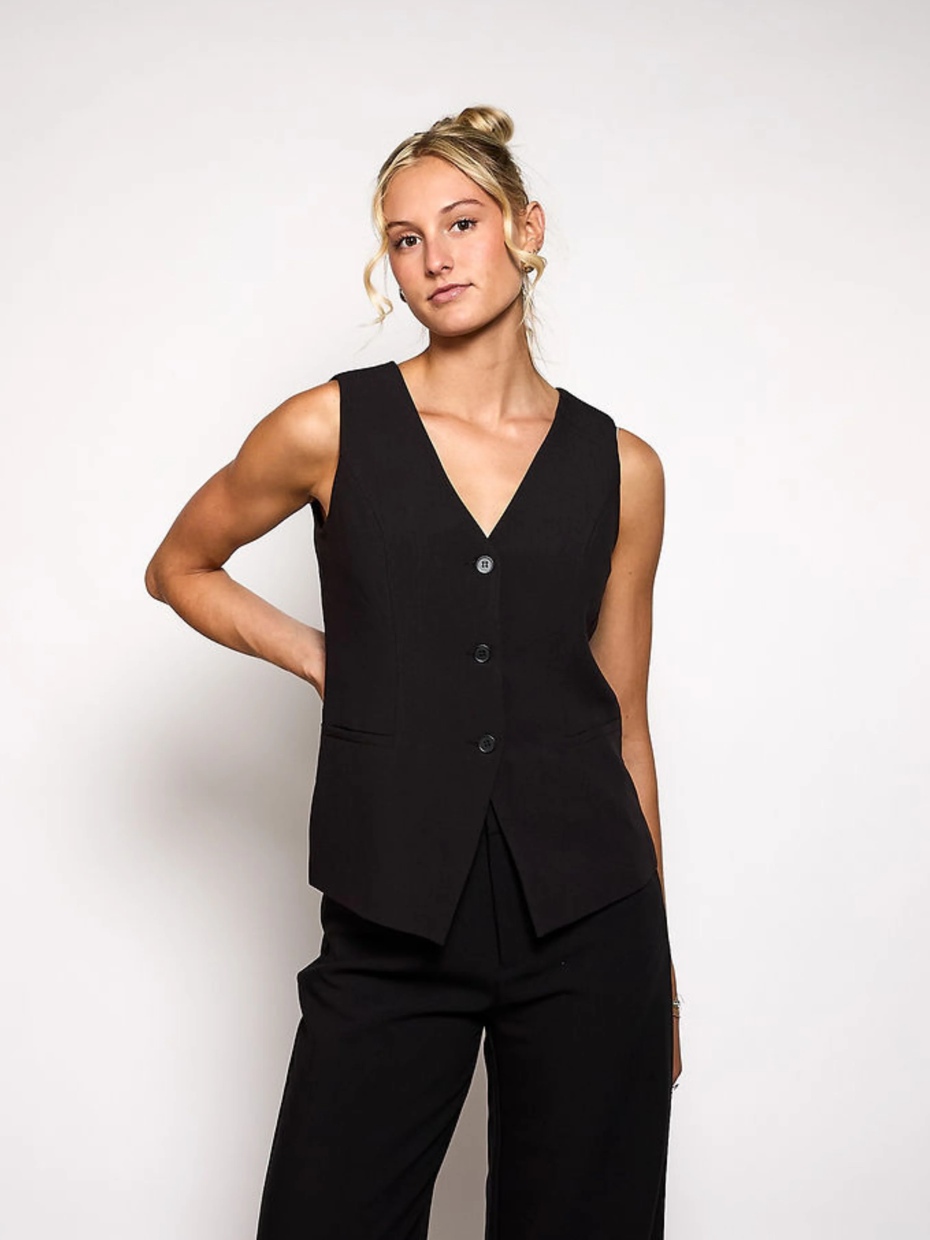 Nova gilet | Zwart | Tall - Image 4