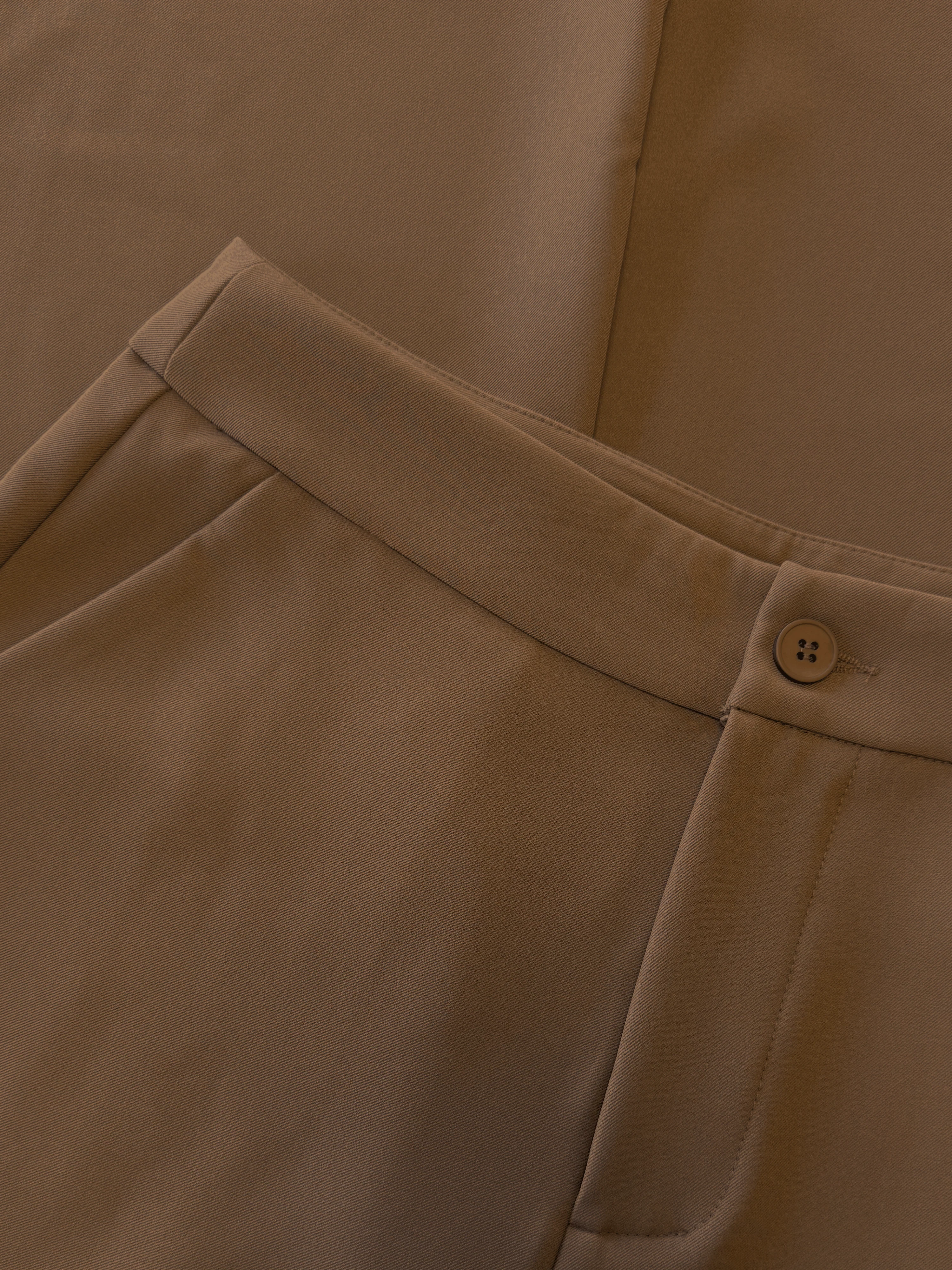 Nova | Wide leg pantalon met knoop | Bruin | Tall - Image 7