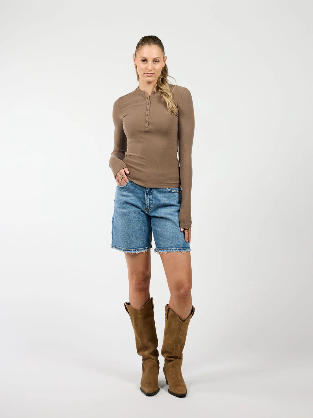 Riva | Denim Short | Donkerblauw | Tall - Image 5